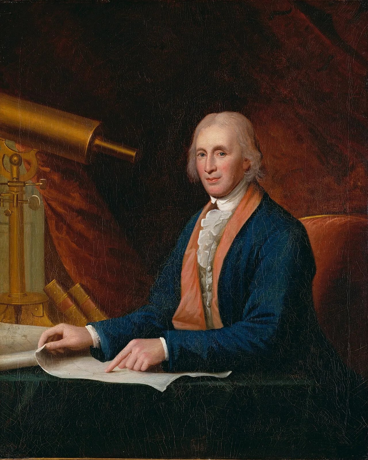 Portrait of David Rittenhouse (1732–1796) – memorial page