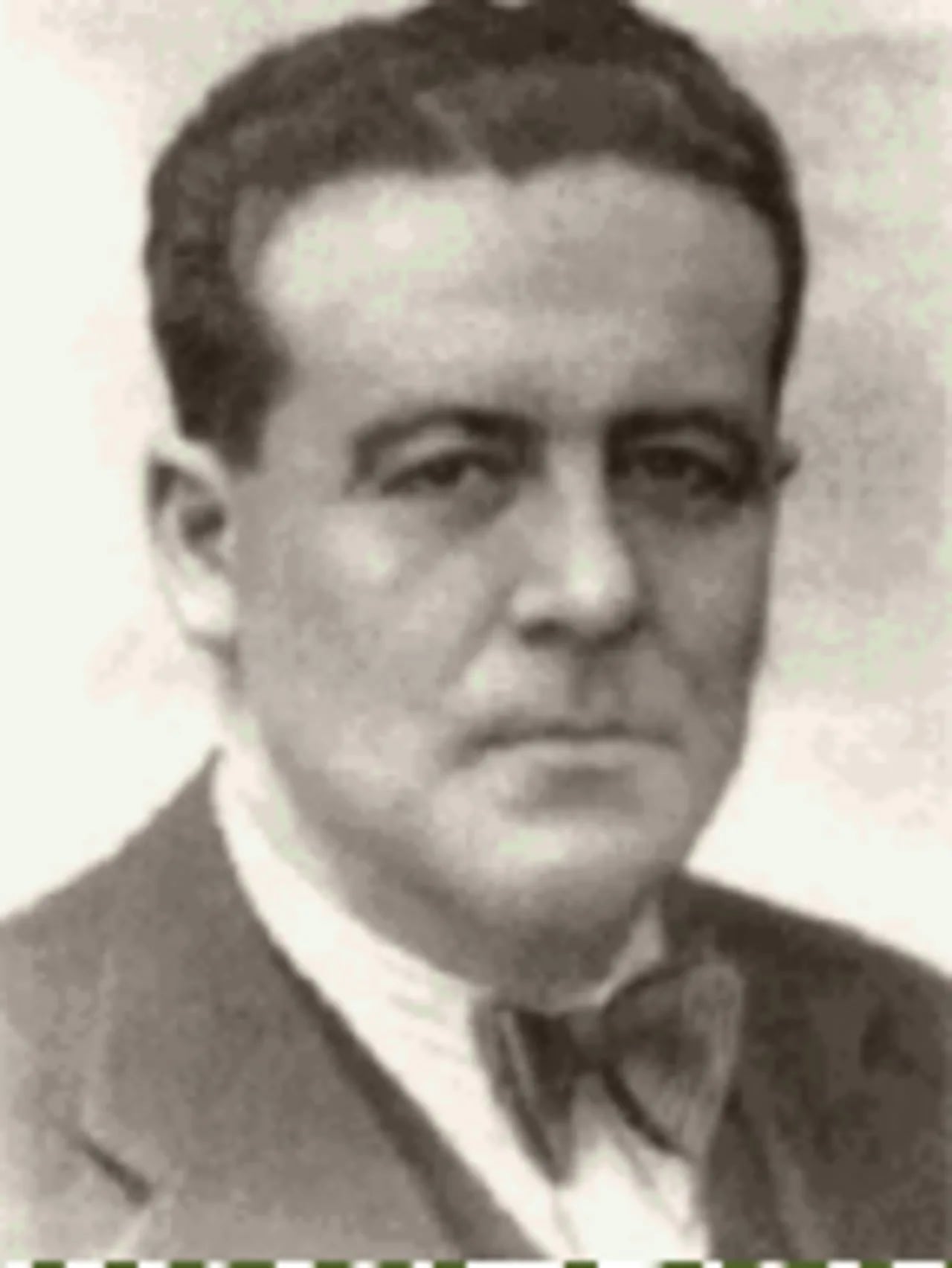 Porträt von Manuel Barrios Jiménez (1882–1936) – Gedenkseite