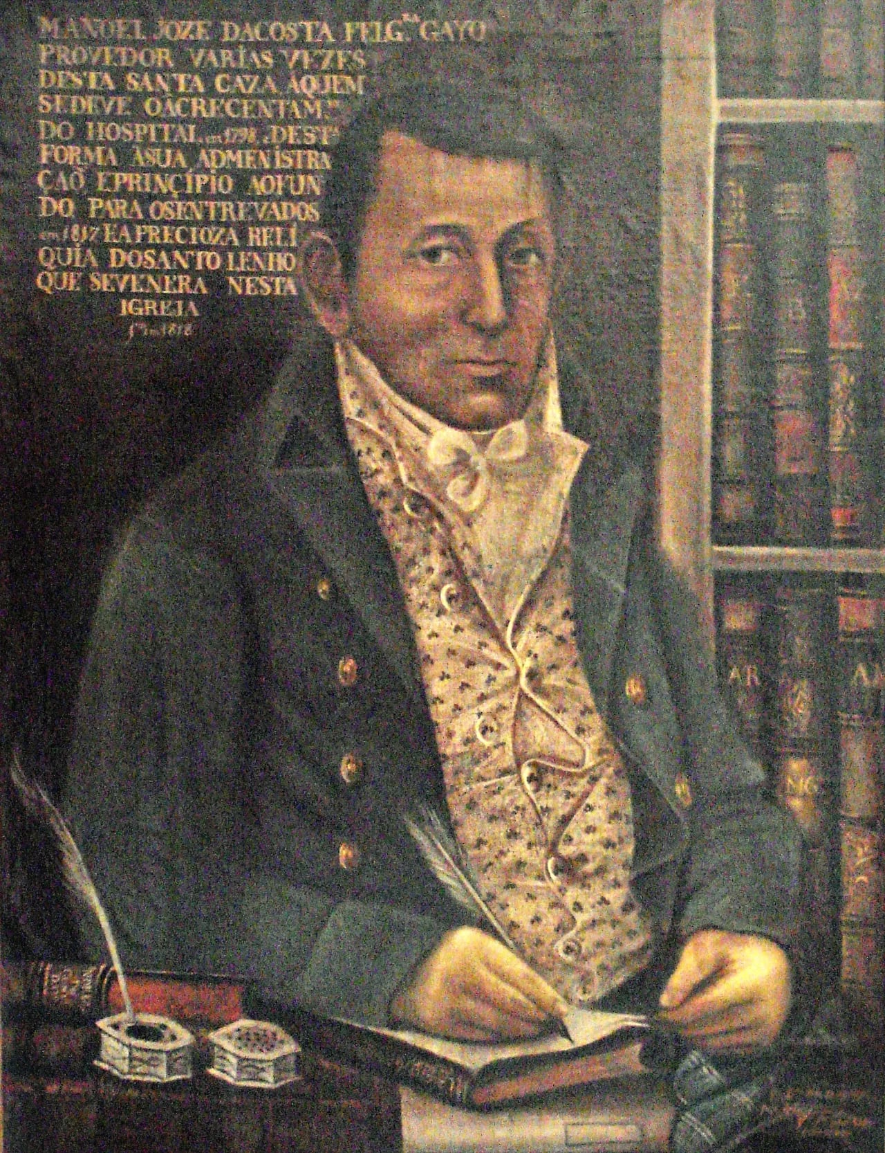 Portrait of Manuel José da Costa Felgueiras Gayo (1750–1831) – memorial page