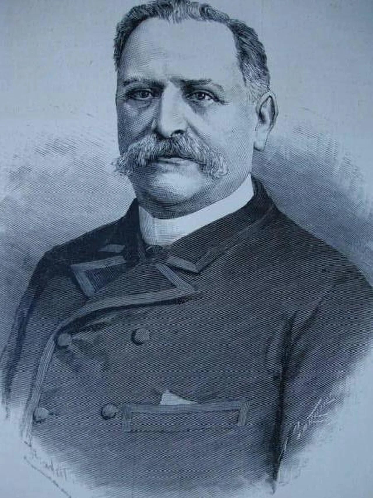 Porträt von Manuel Pedregal y Cañedo (1831–1896) – Gedenkseite
