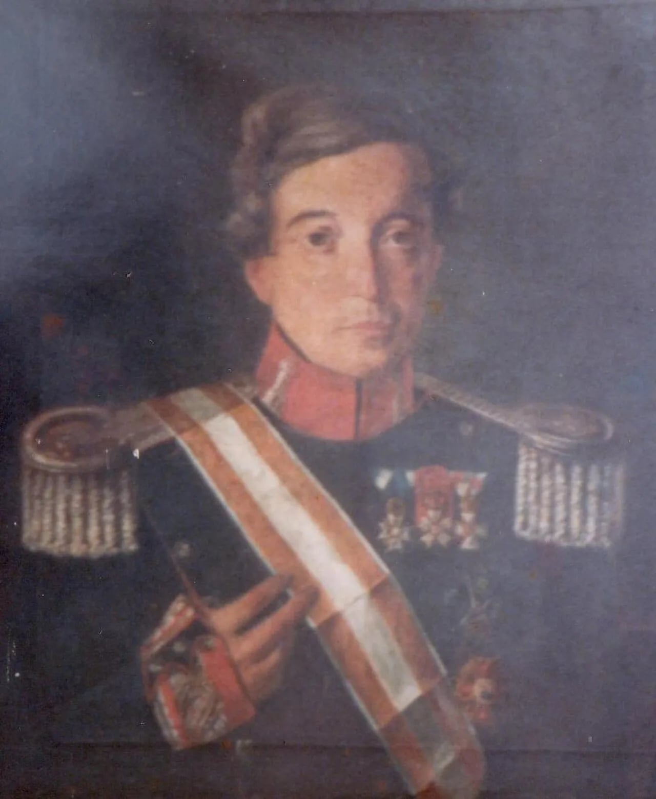 Porträt von Manuel Varela y Limia (1796–1853) – Gedenkseite