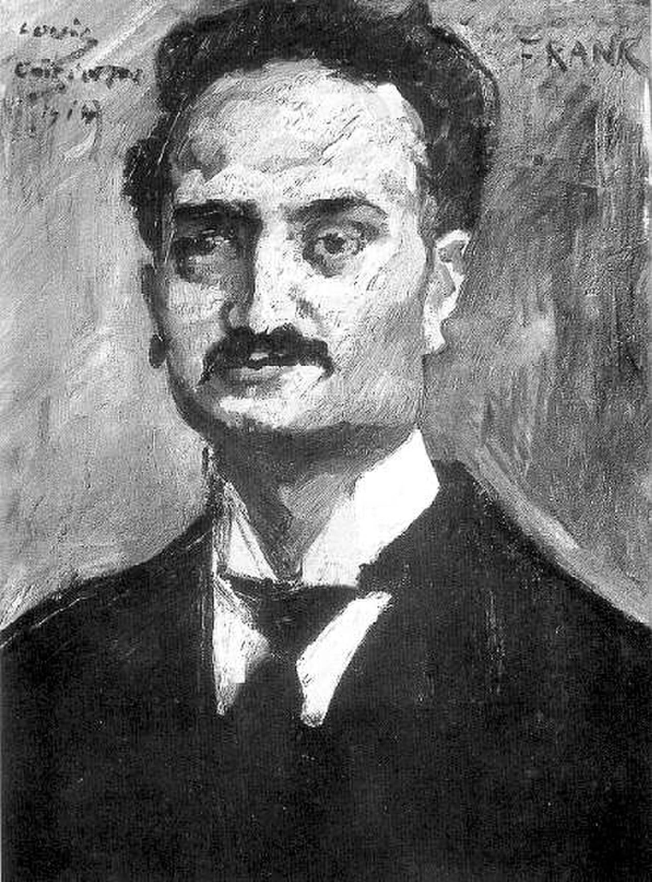 Porträt von Ludwig Frank (1874–1914) – Gedenkseite