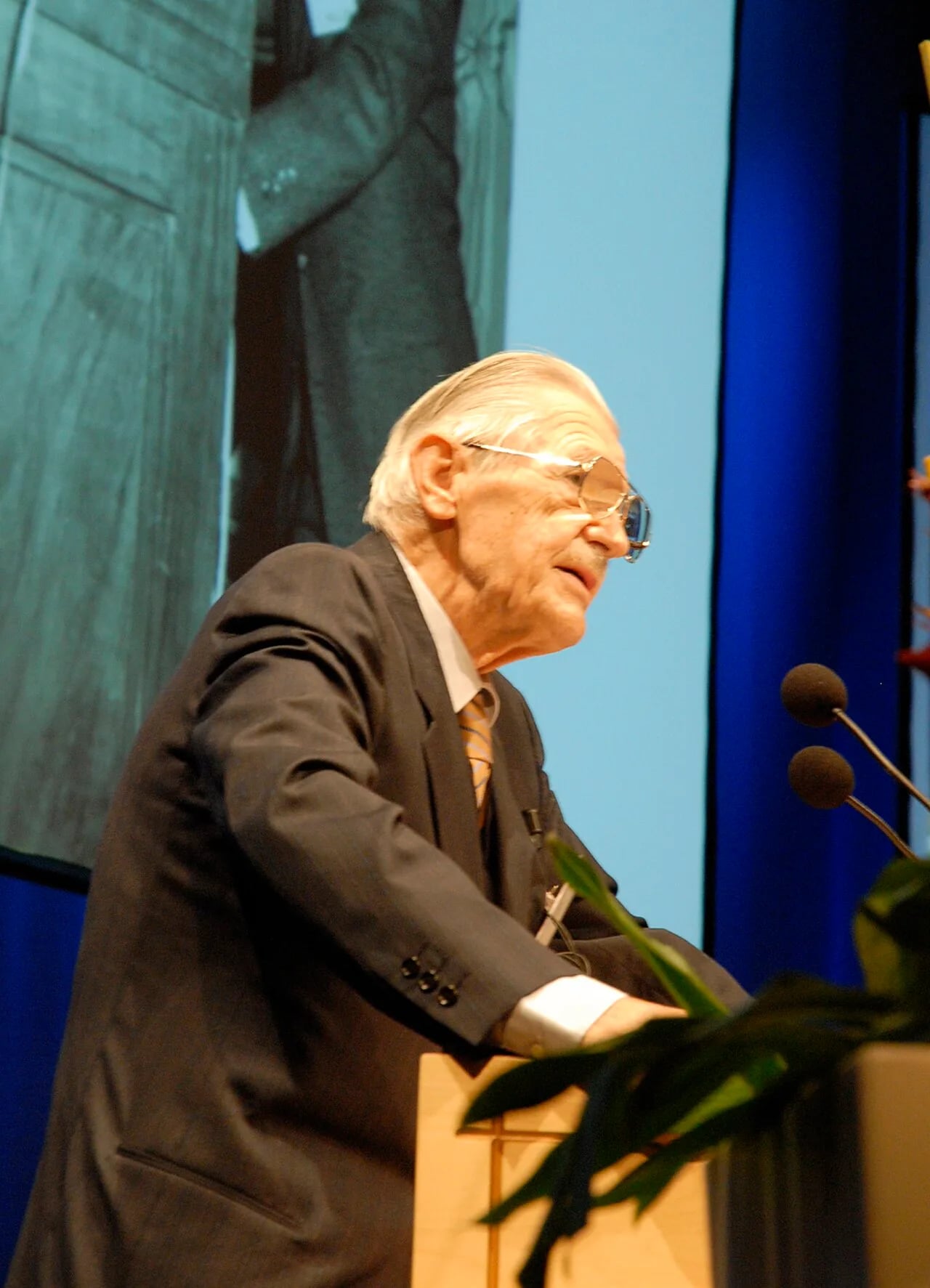Portrait of Franz Pacher (1919–2018) – memorial page