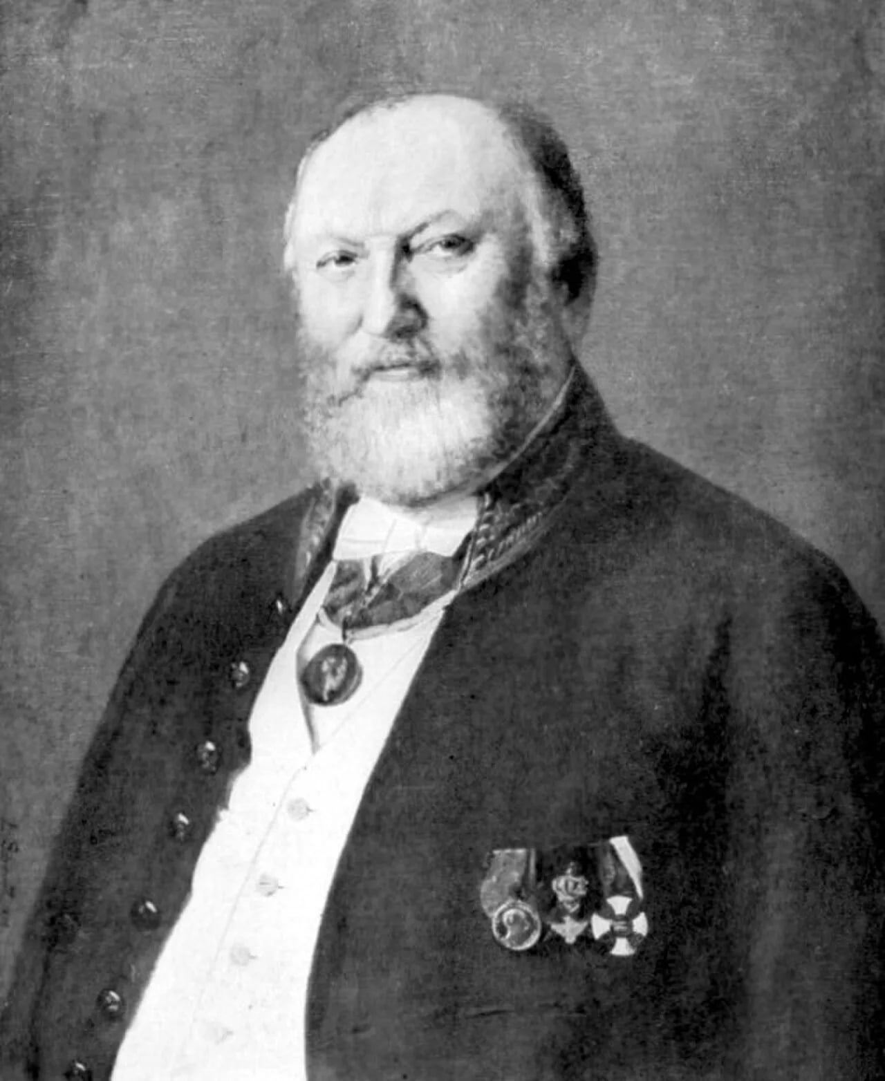 Porträt von Friedrich Schlie (1839–1902) – Gedenkseite