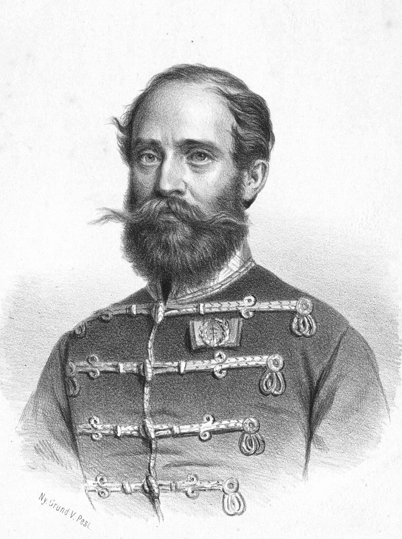 Portrait of Arisztid Dessewffy (1802–1849) – memorial page