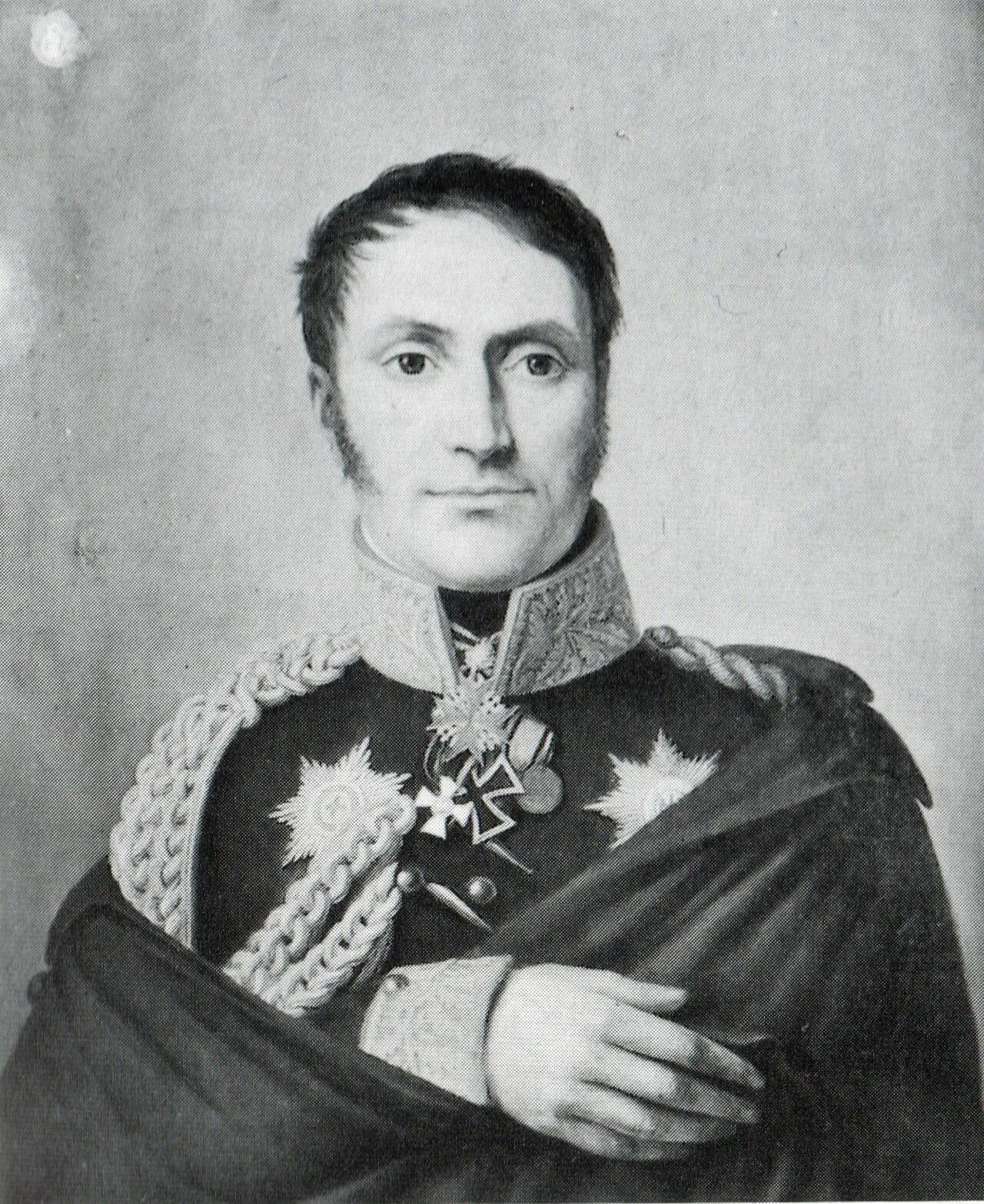 Porträt von Ludwig von Borstell (1773–1844) – Gedenkseite