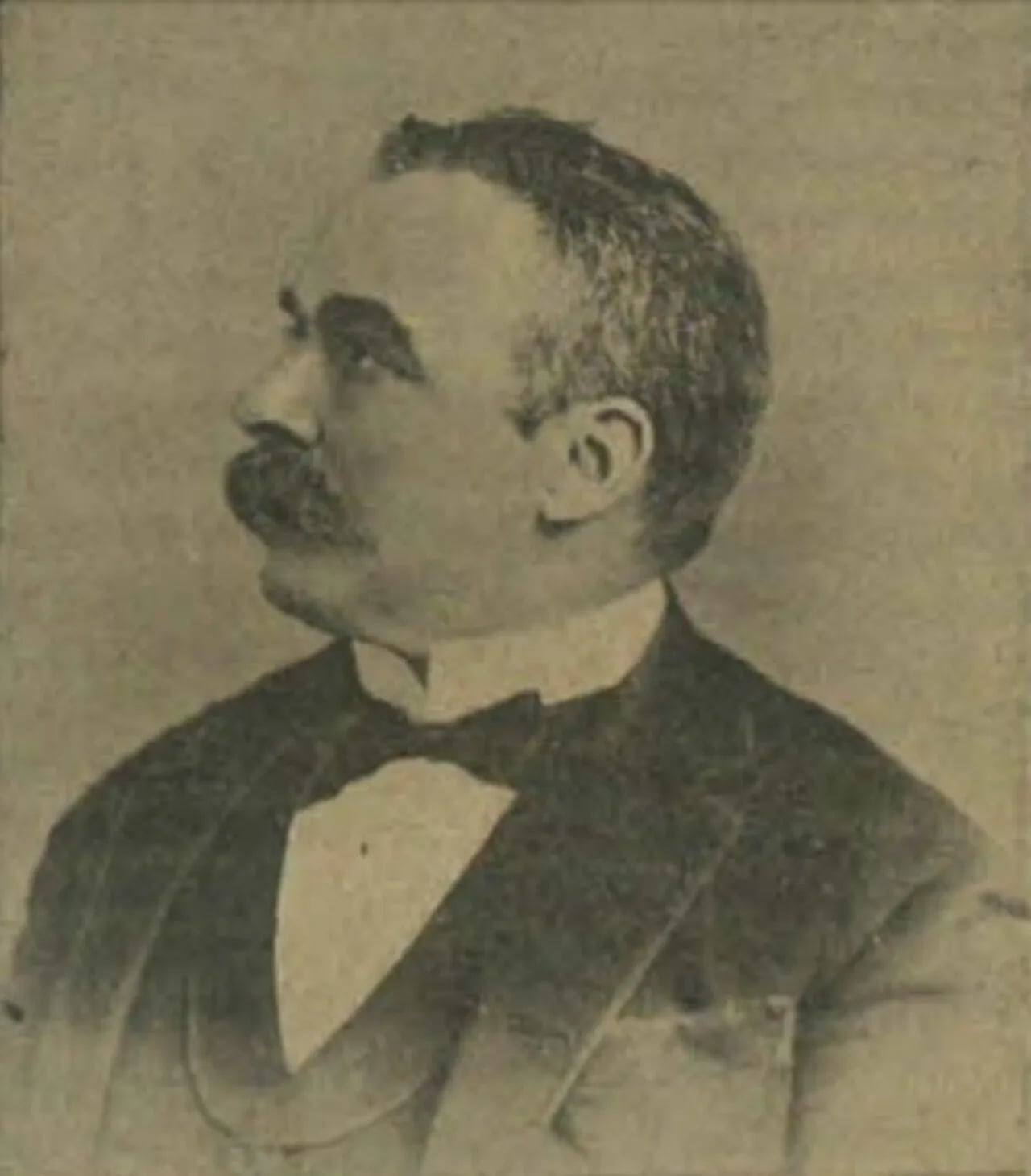 Porträt von Nicolás María Serrano Díez (1841–1899) – Gedenkseite