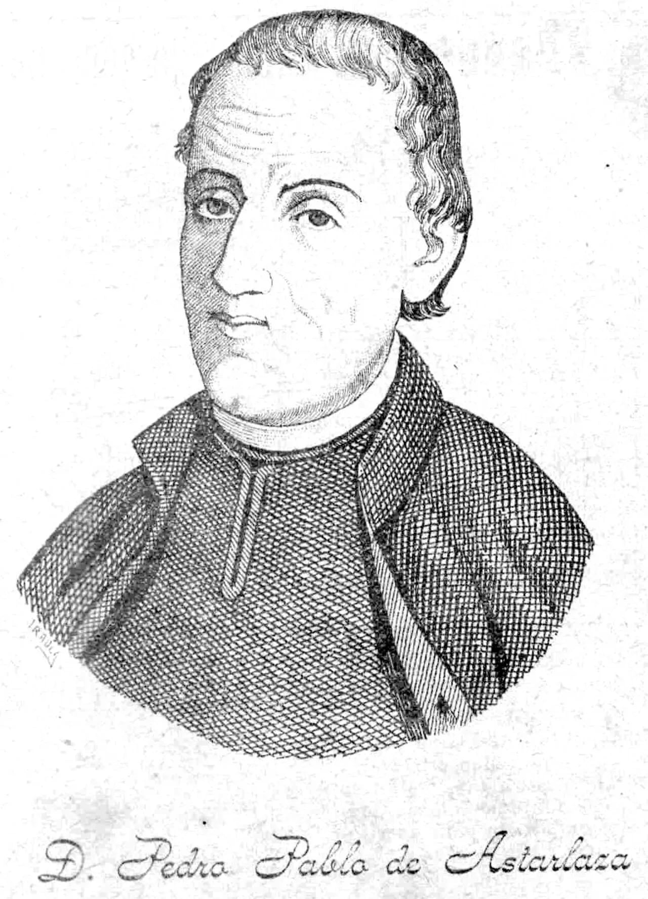 Porträt von Pablo Pedro Astarloa (1752–1806) – Gedenkseite
