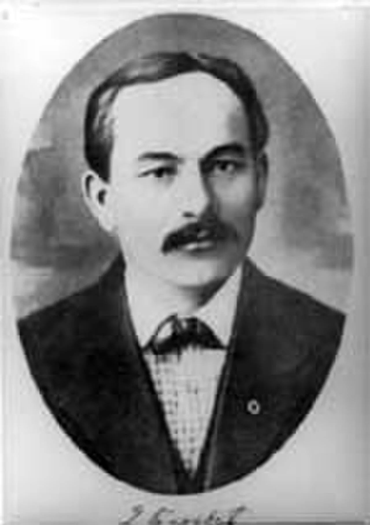 Porträt von Dimitrije Tucović (1881–1914) – Gedenkseite