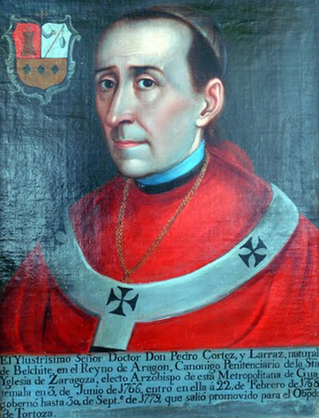 Portrait of Pedro Cortés y (1712–1787) – memorial page