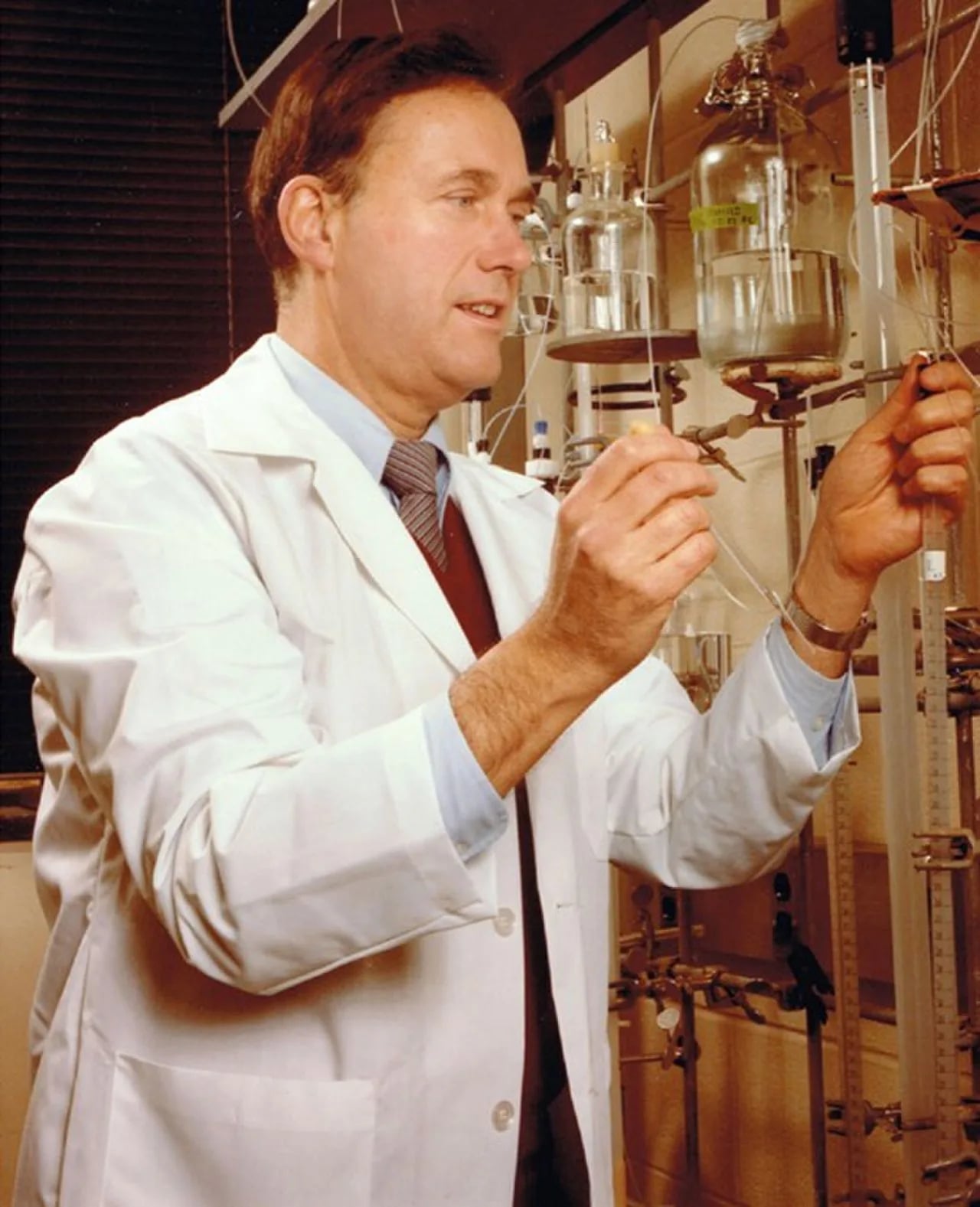 Portrait of Donald F. Steiner (1930–2014) – memorial page