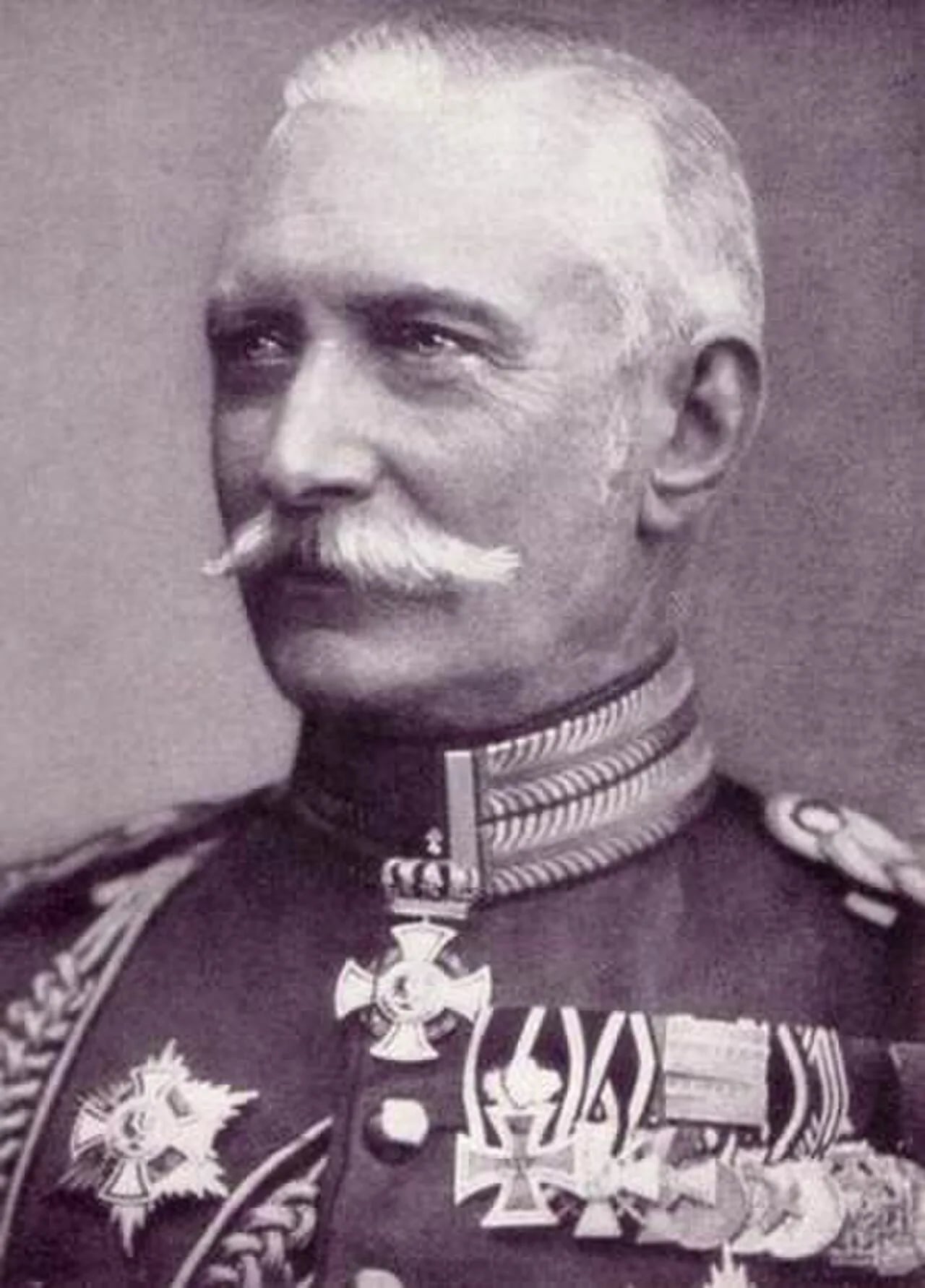 Porträt von Hans von Plessen (1841–1929) – Gedenkseite