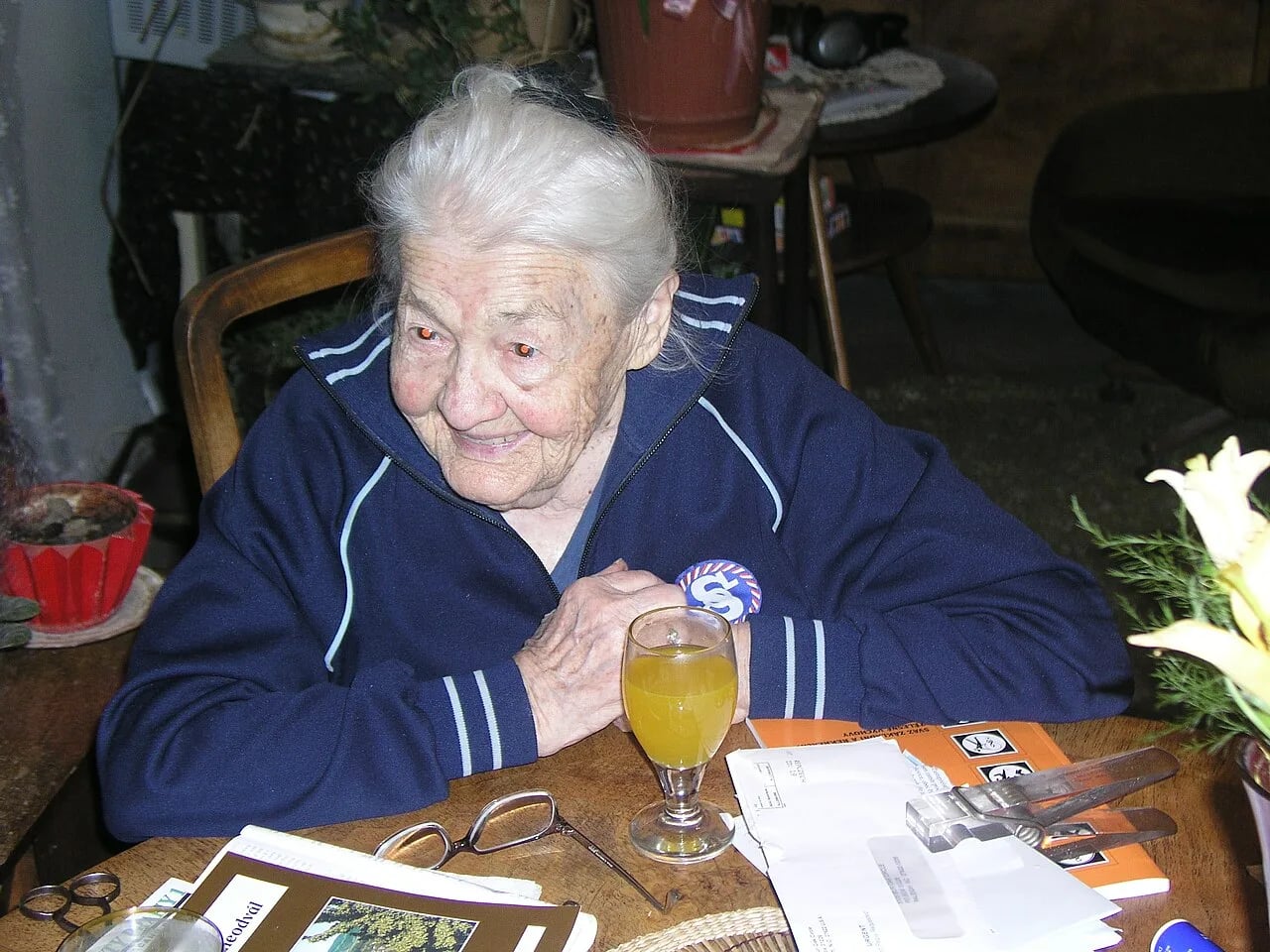 Porträt von Jana Berdychová (1909–2007) – Gedenkseite