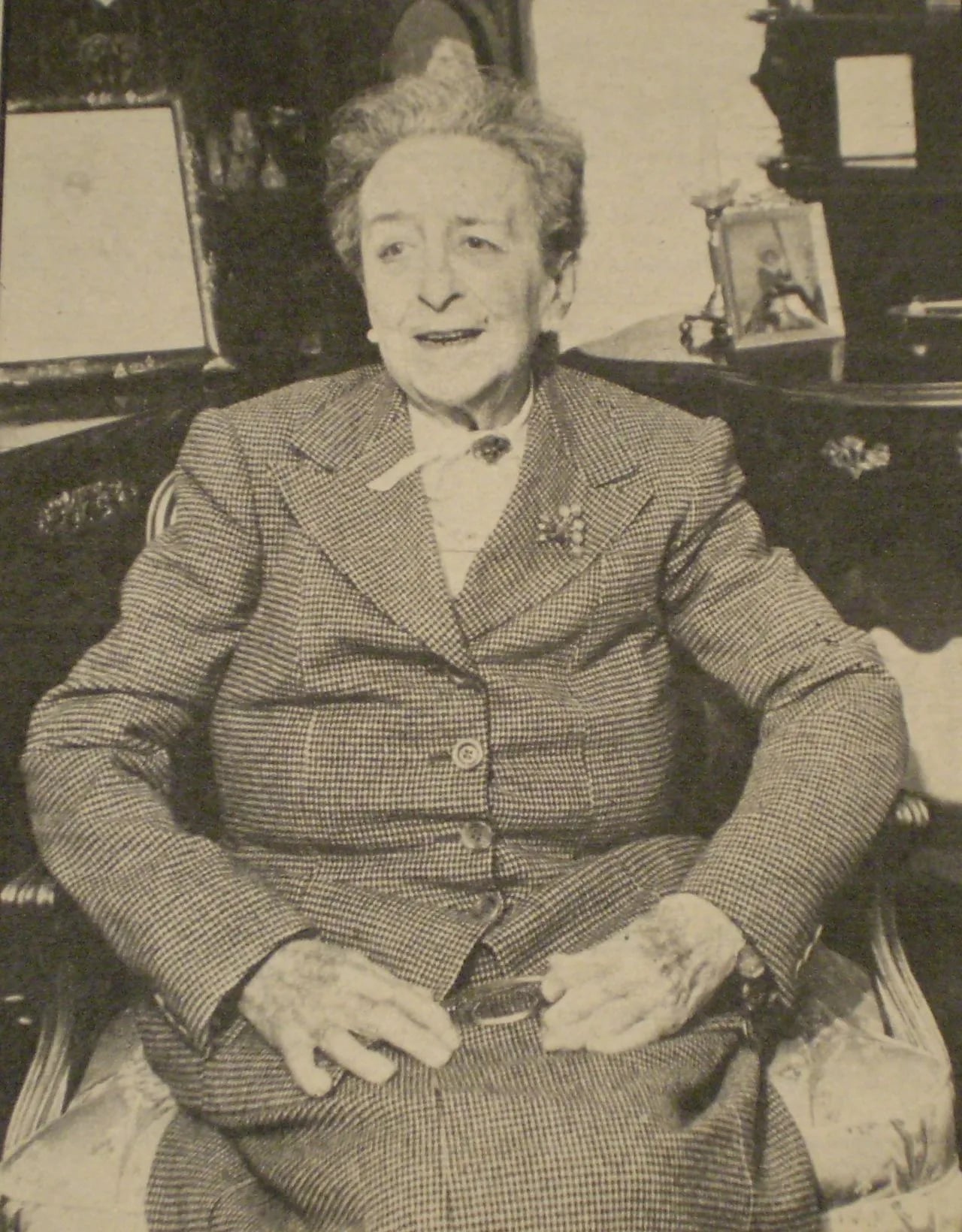Portrait of Regina Pacini (1871–1965) – memorial page