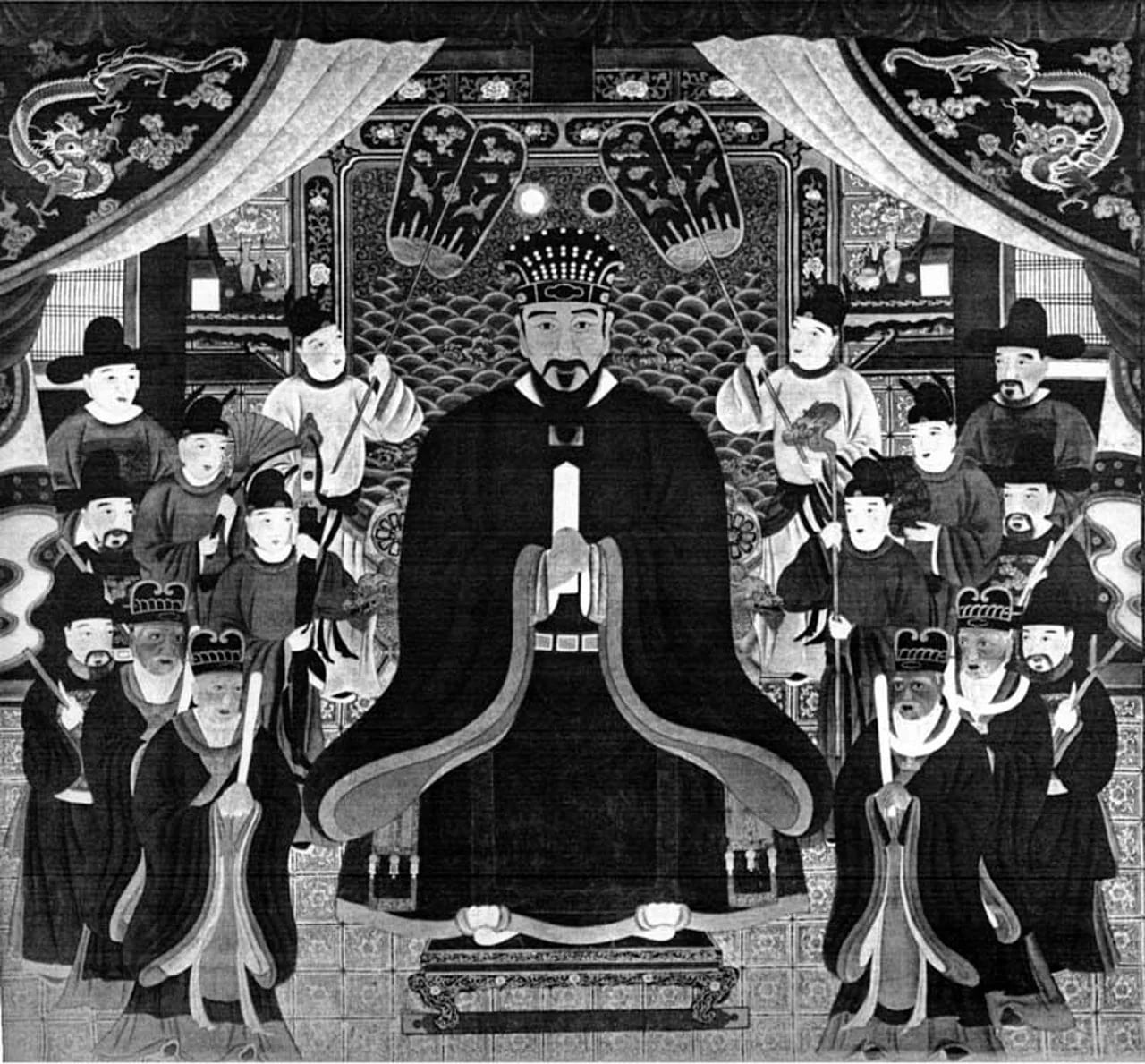 Porträt von Shō Gen (1528–1572) – Gedenkseite