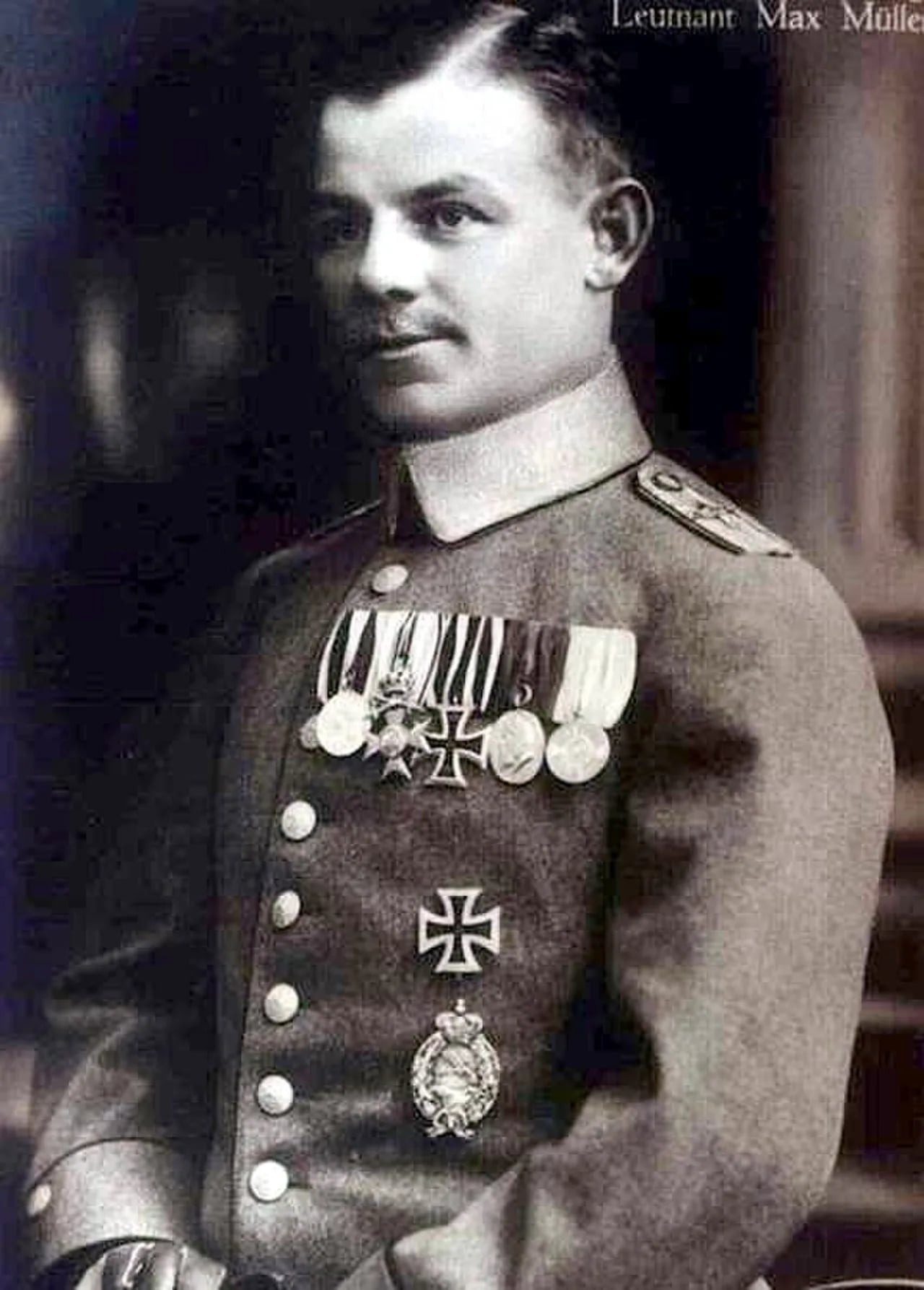Portrait of Max von Müller (1887–1918) – memorial page