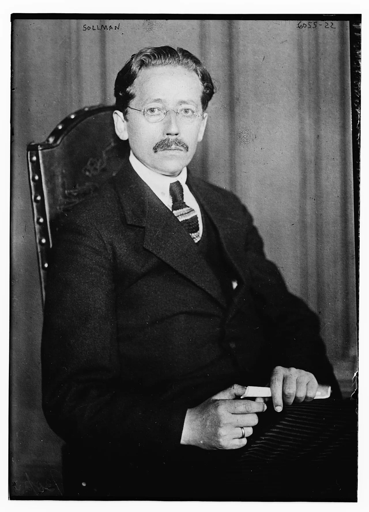 Porträt von Wilhelm Sollmann (1881–1951) – Gedenkseite
