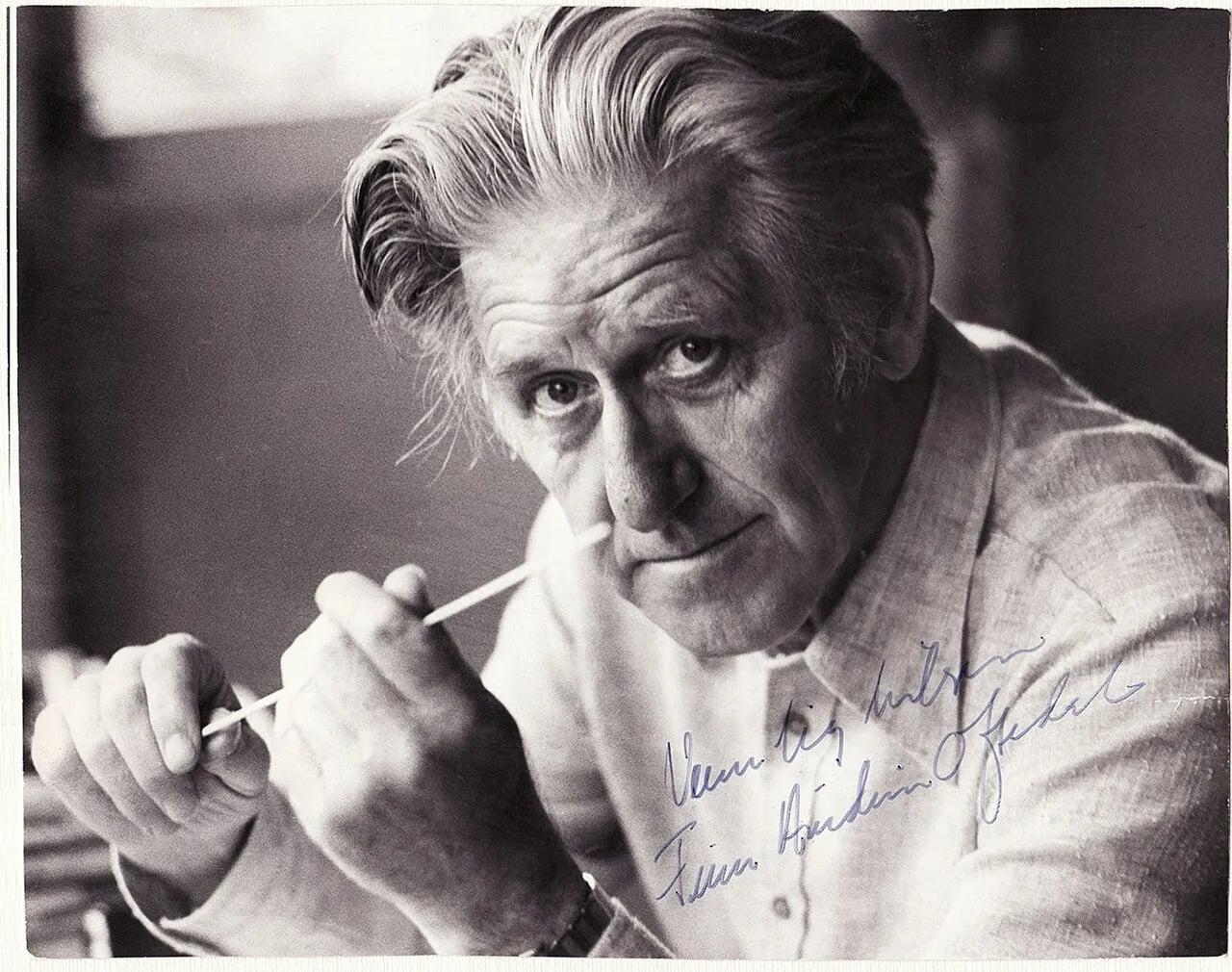 Portrait of Finn Audun Oftedal (1914–2005) – memorial page