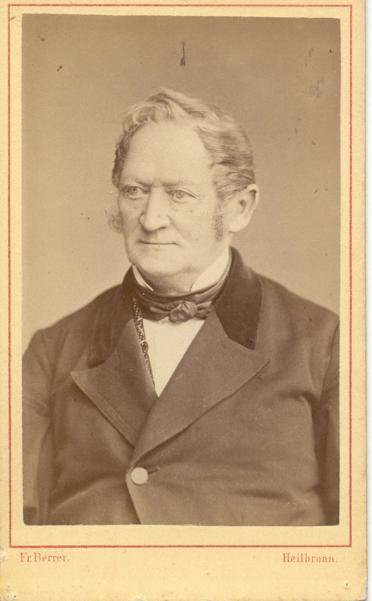 Portrait of Carl Heinrich Theodor Knorr (1800–1875) – memorial page