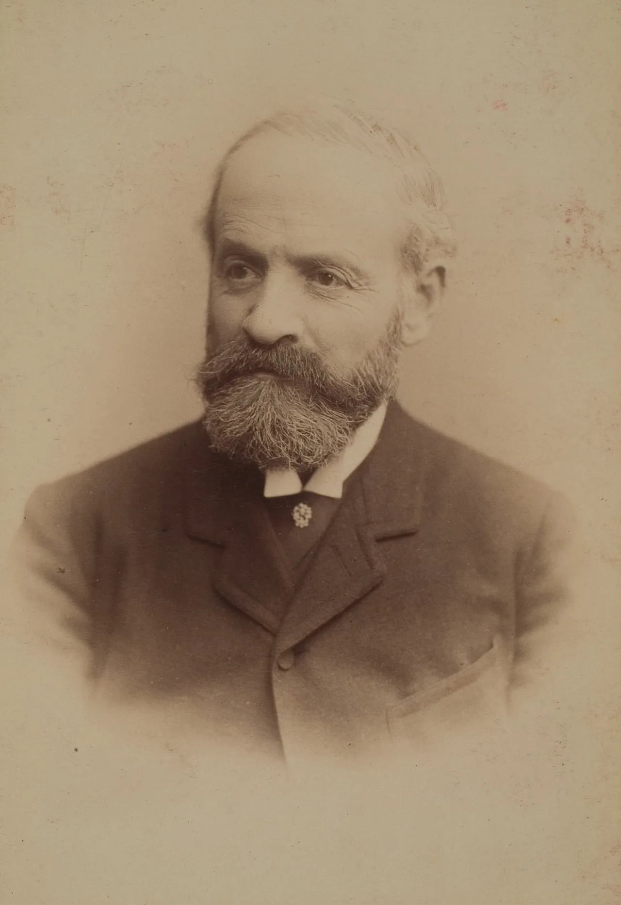 Porträt von Salomon Moos (1831–1895) – Gedenkseite