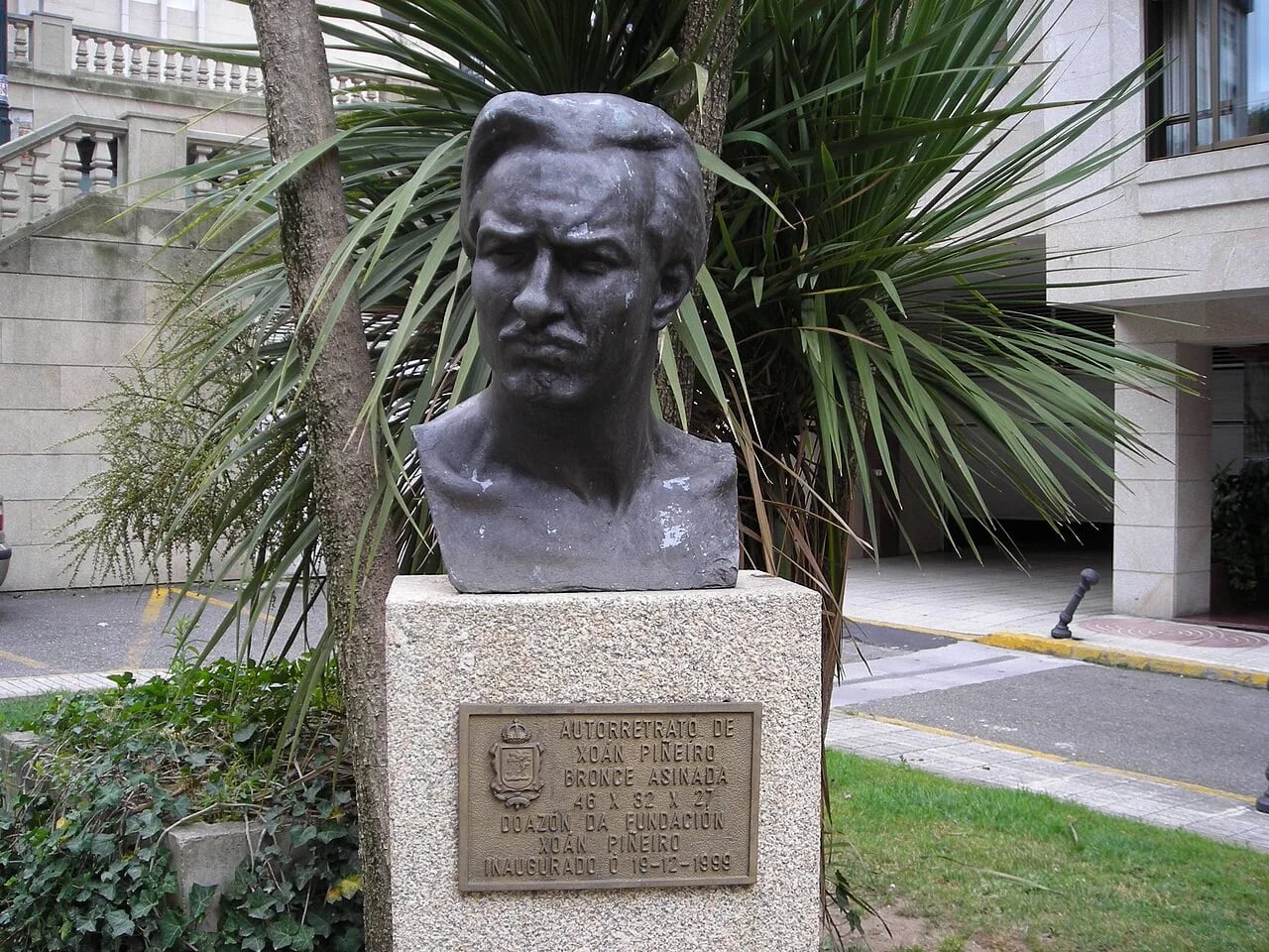 Porträt von Xoán Piñeiro Nogueira (1920–1980) – Gedenkseite