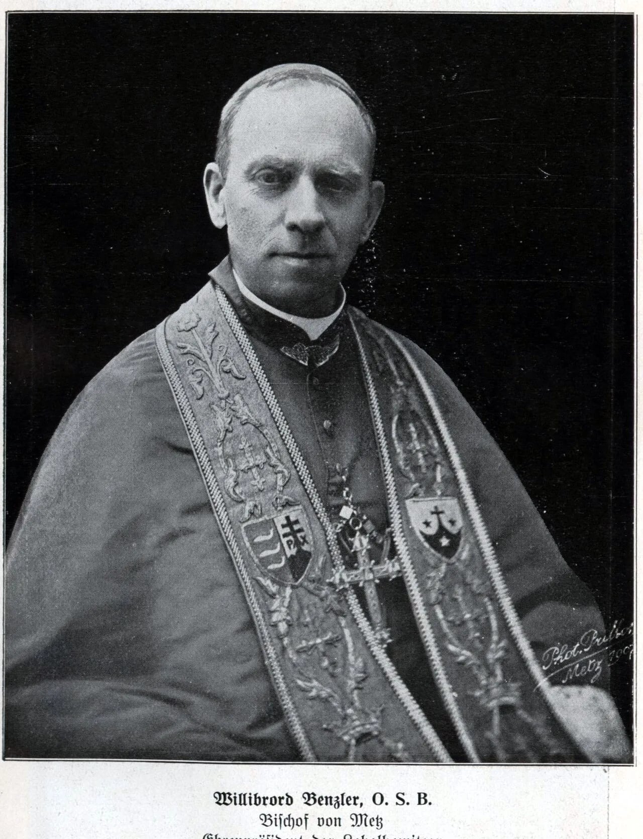 Porträt von Willibrord Benzler (1853–1921) – Gedenkseite