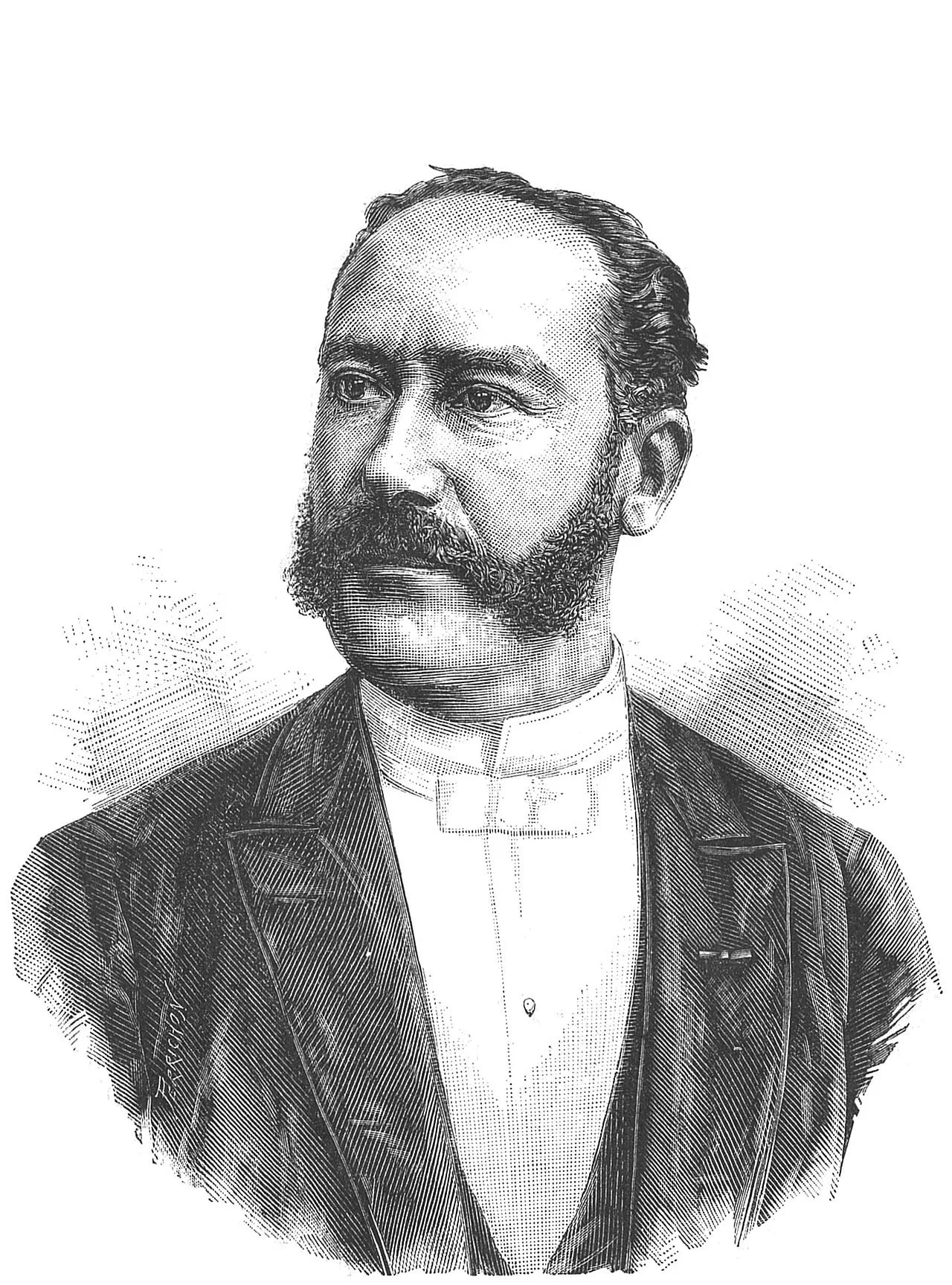 Porträt von Paul-Auguste Barruel (1841–1931) – Gedenkseite