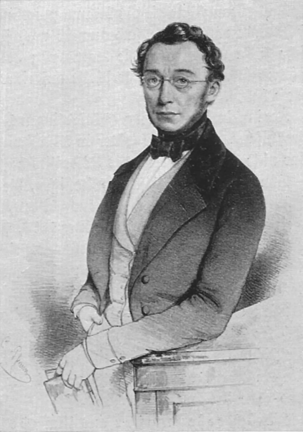Porträt von Karl Georg von Wächter (1797–1880) – Gedenkseite