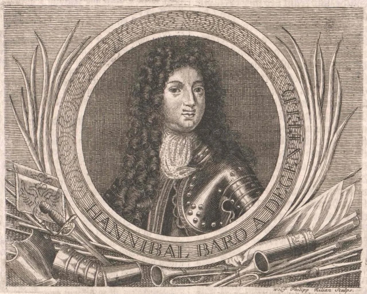 Portrait of Hannibal von Degenfeld (1648–1691) – memorial page