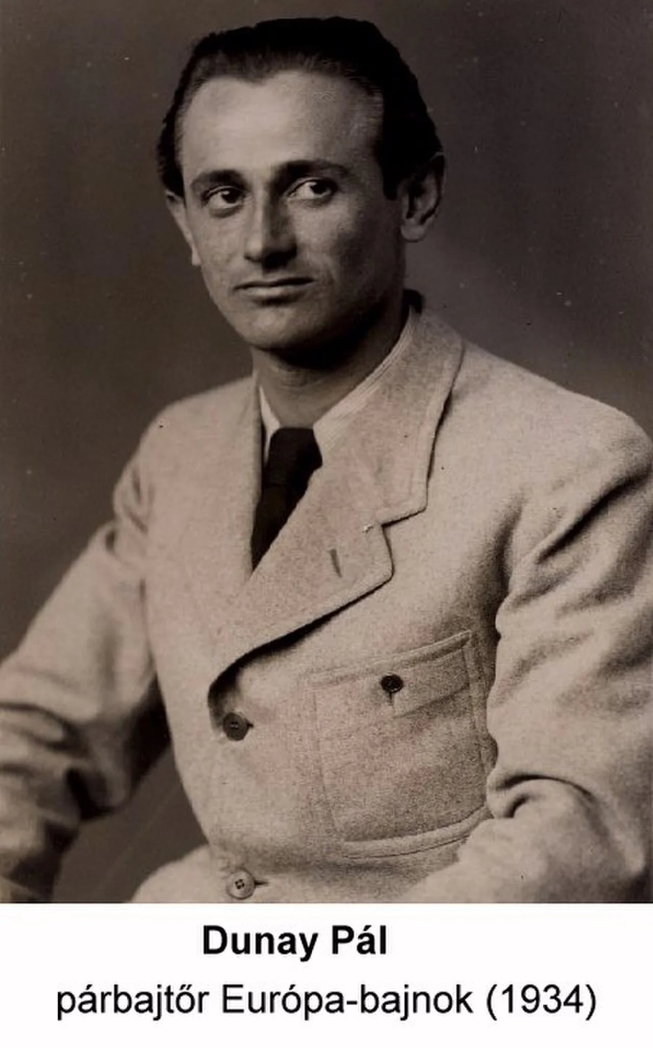 Porträt von Pál Dunay (1909–1993) – Gedenkseite