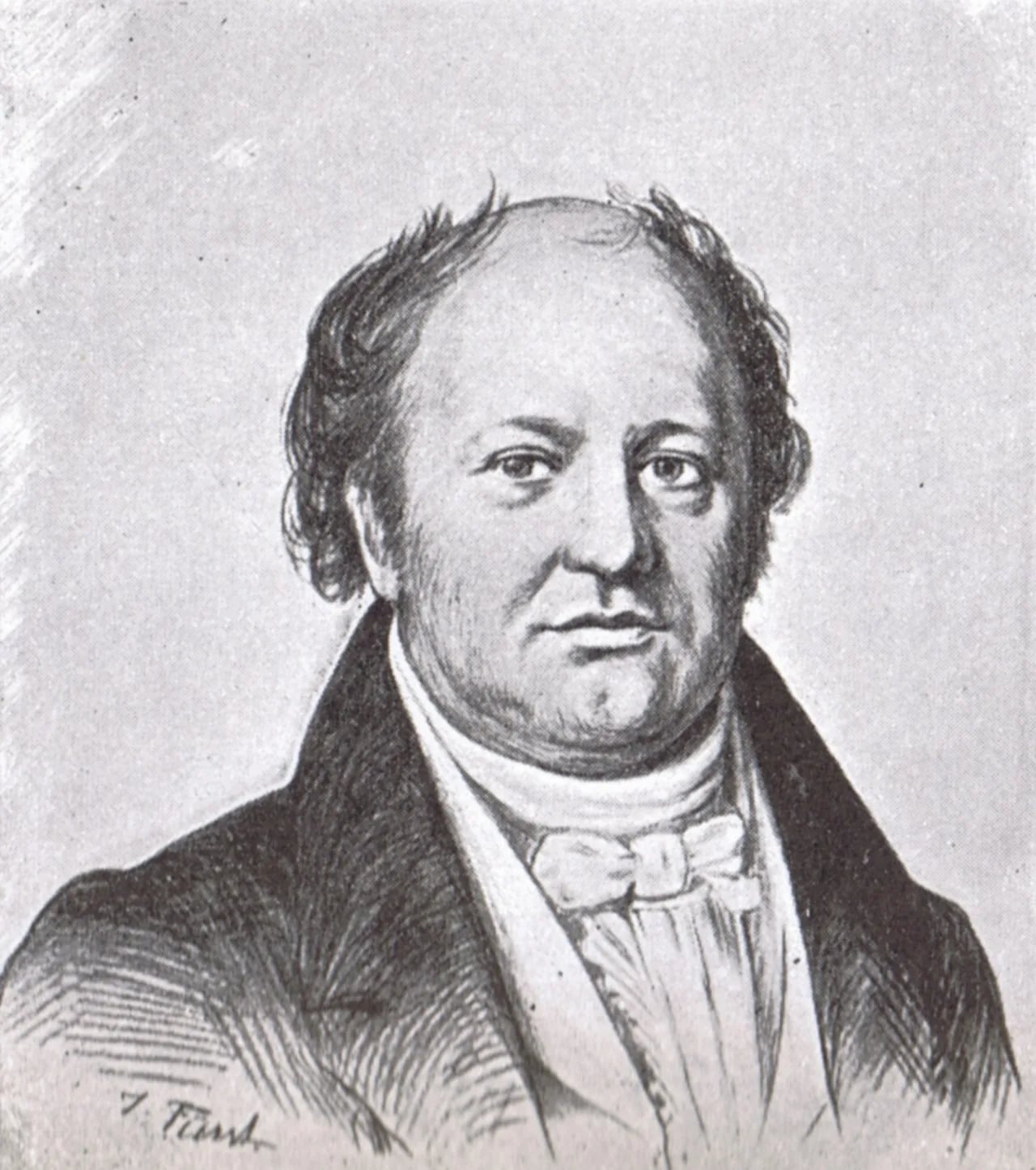 Portrait of Franz Hermann Hegewisch (1783–1865) – memorial page