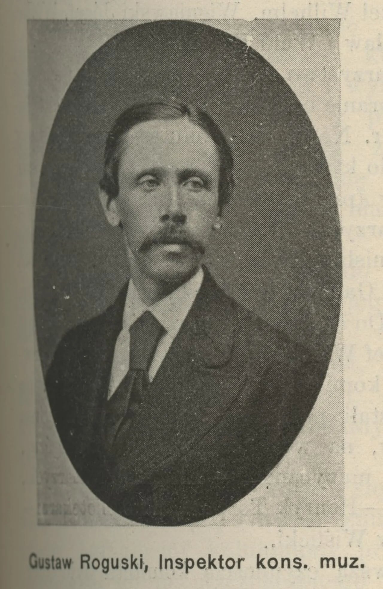 Portrait of Gustaw Roguski (1839–1921) – memorial page