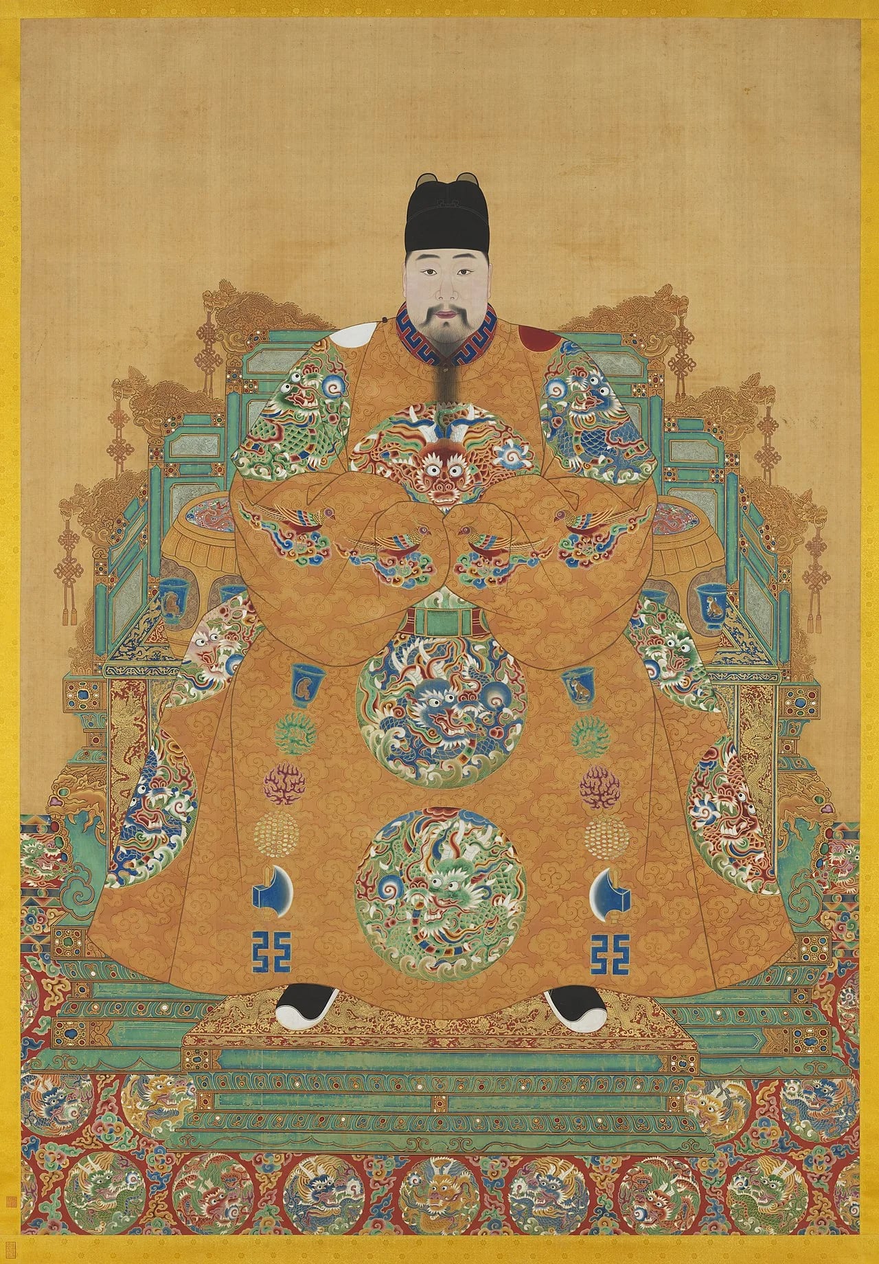 Portrait of Zhu Youyuan (1476–1519) – memorial page