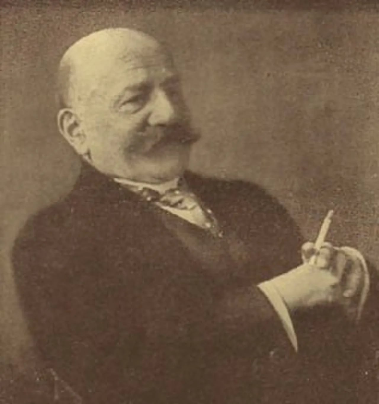 Portrait of Alexander Moszkowski (1851–1934) – memorial page