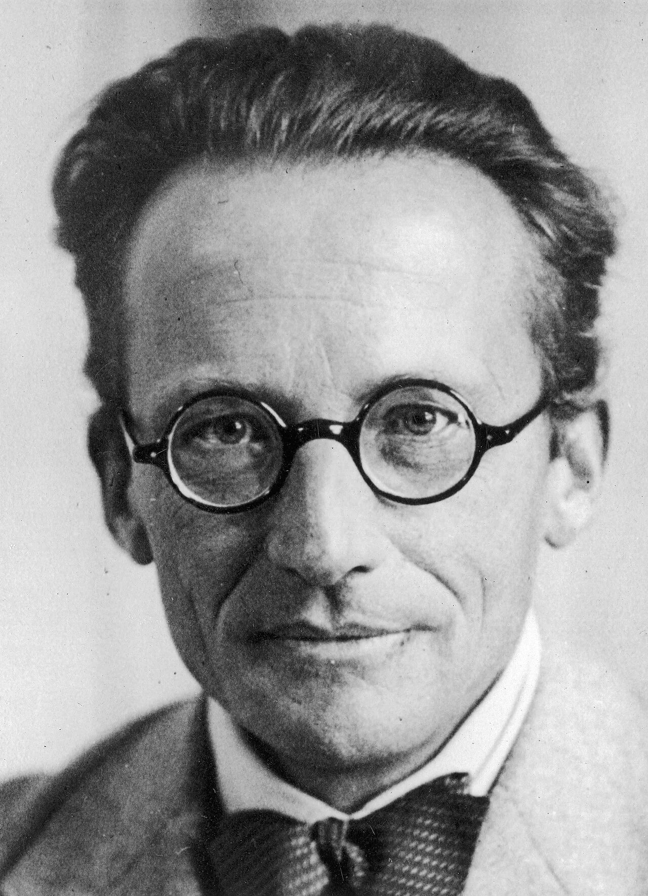Porträt von Erwin Schrödinger (1887–1961) – Gedenkseite