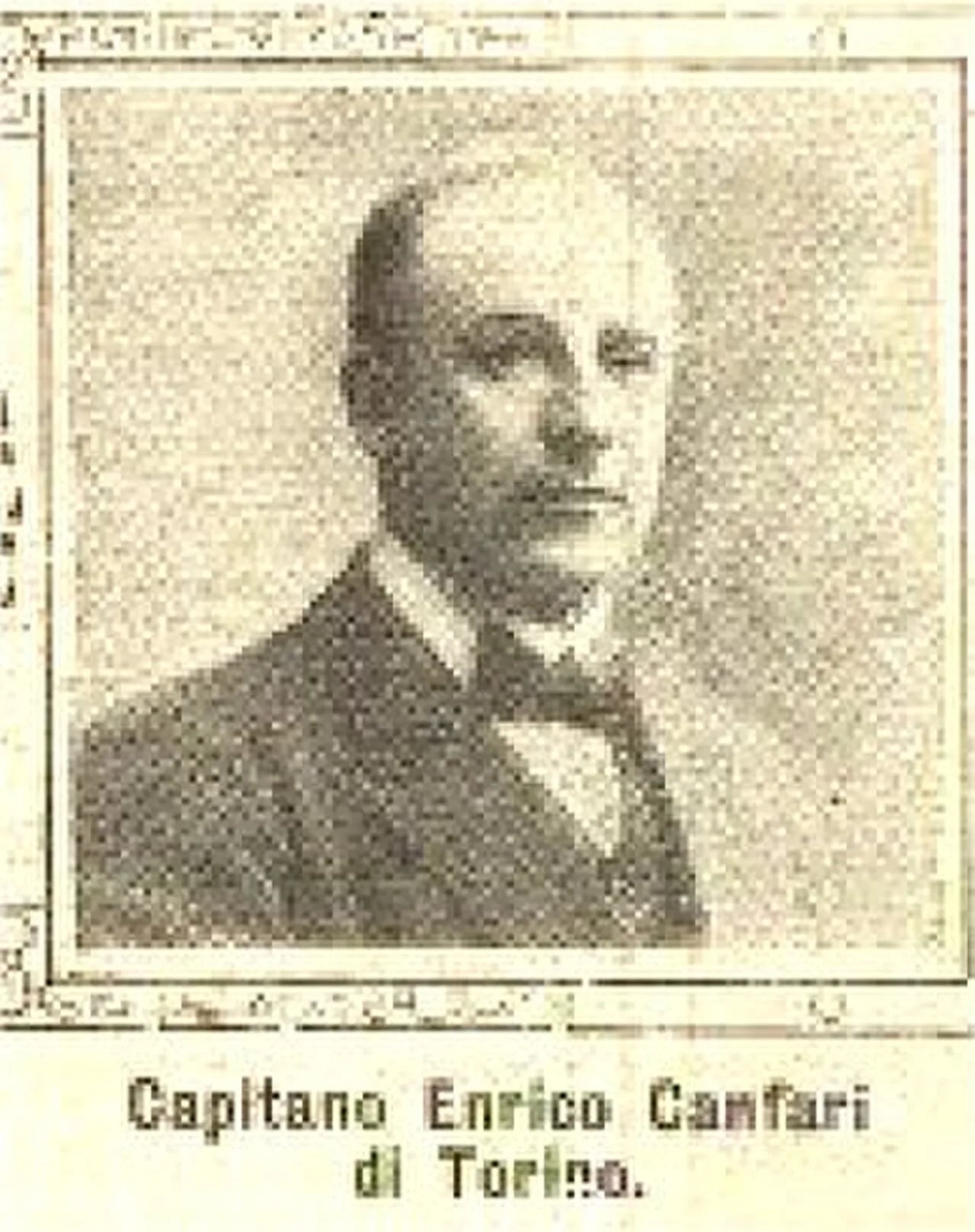 Portrait of Enrico Canfari (1877–1915) – memorial page
