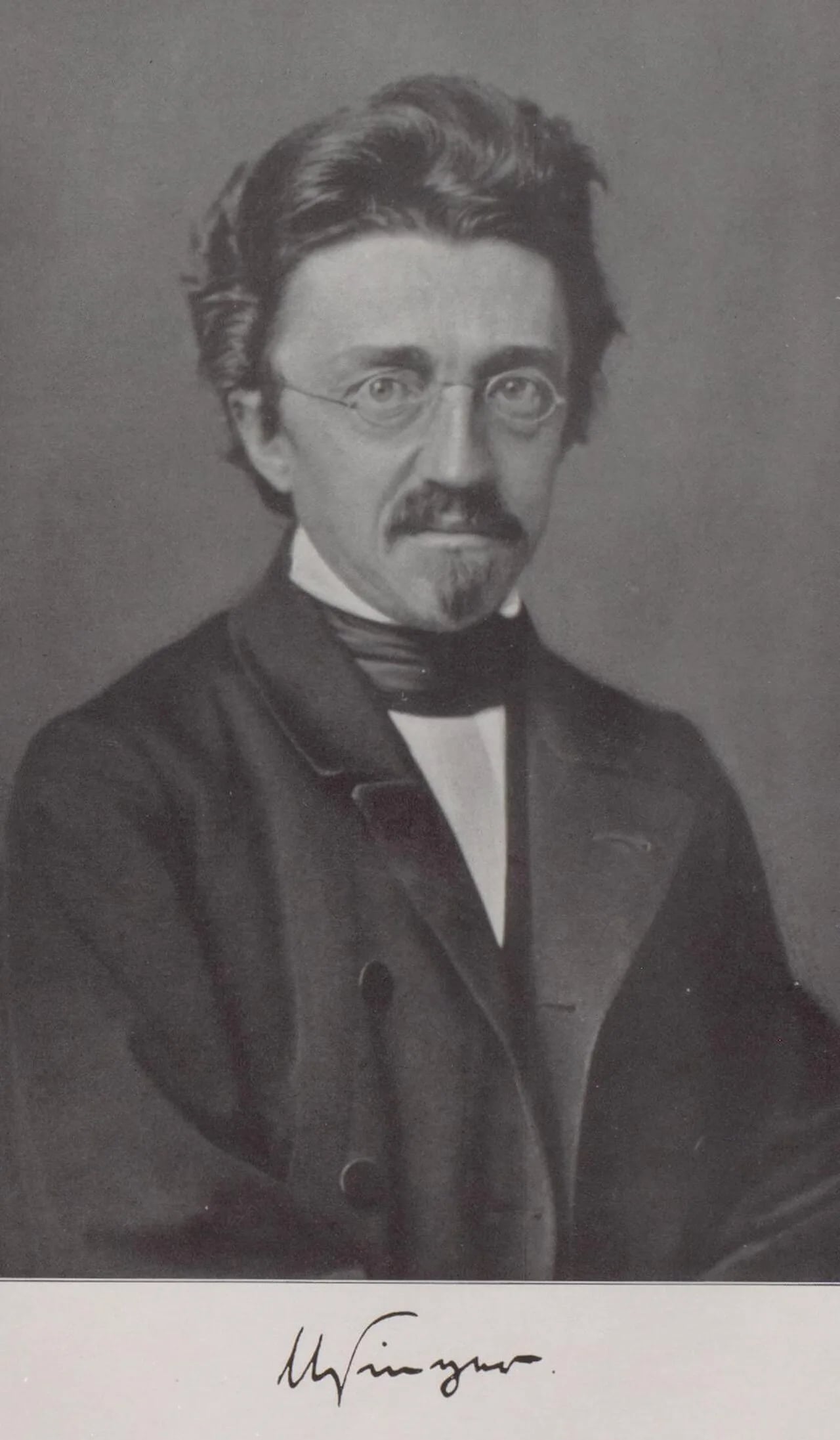 Porträt von Rudolf Usinger (1835–1874) – Gedenkseite
