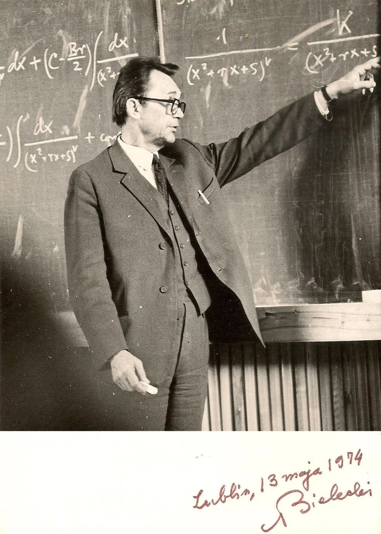 Portrait of Adam Bielecki (1910–2003) – memorial page