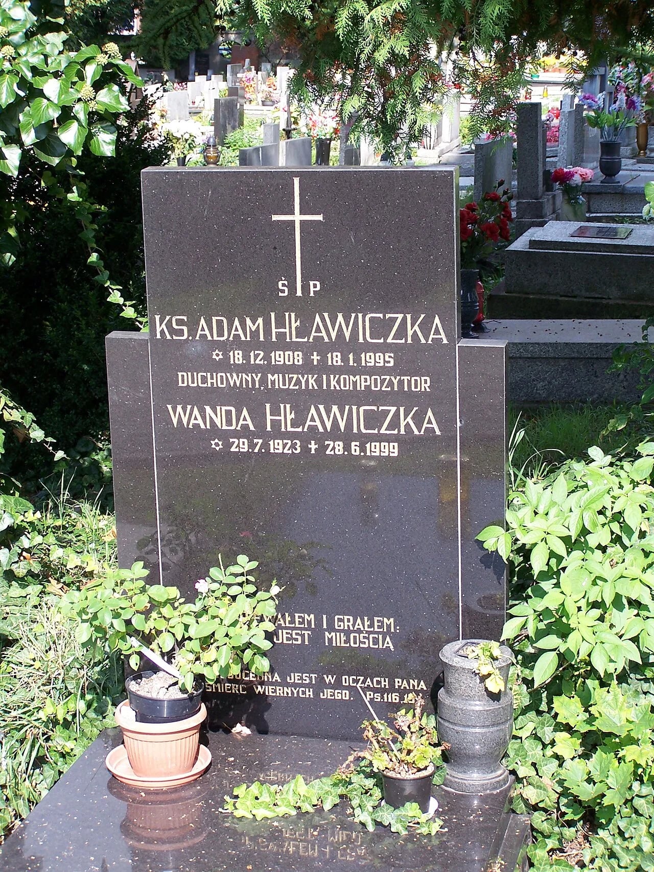 Portrait of Adam Hławiczka (1908–1995) – memorial page