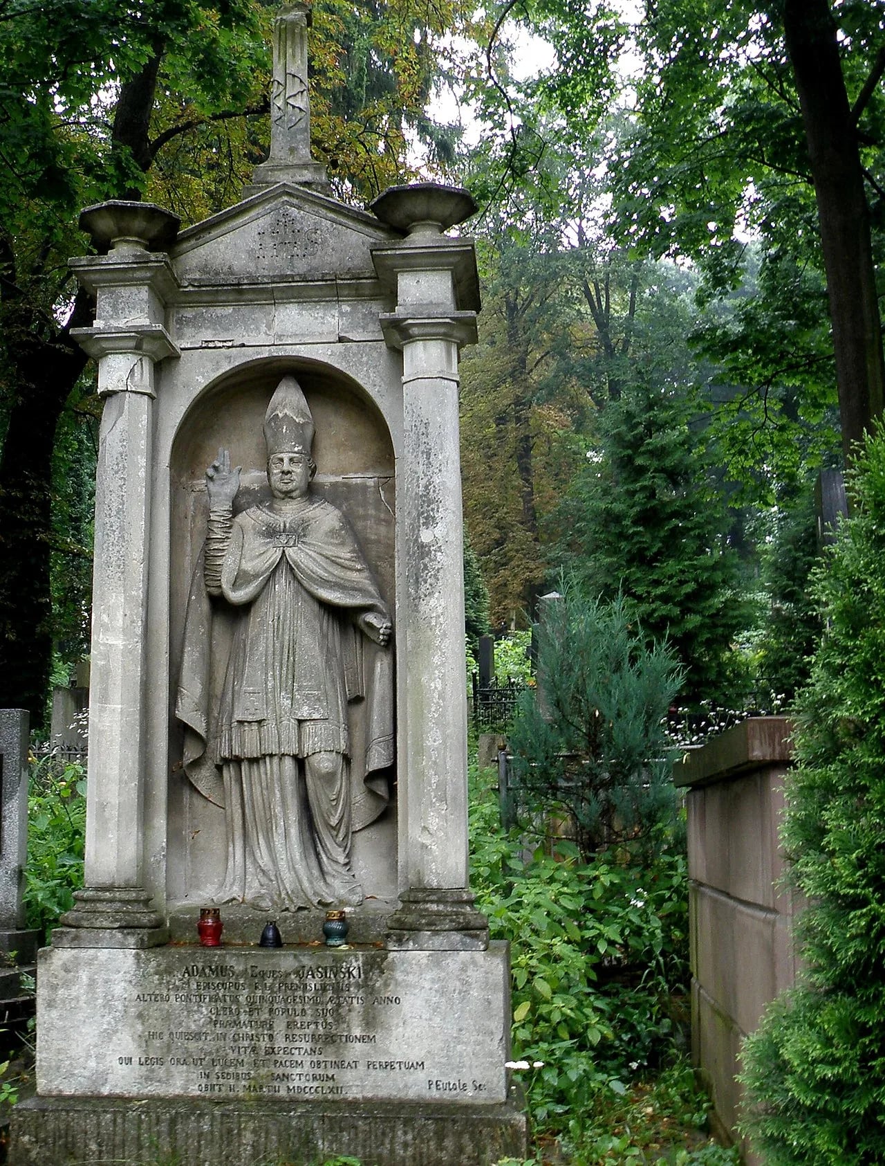Porträt von Adam Jasiński (1812–1862) – Gedenkseite