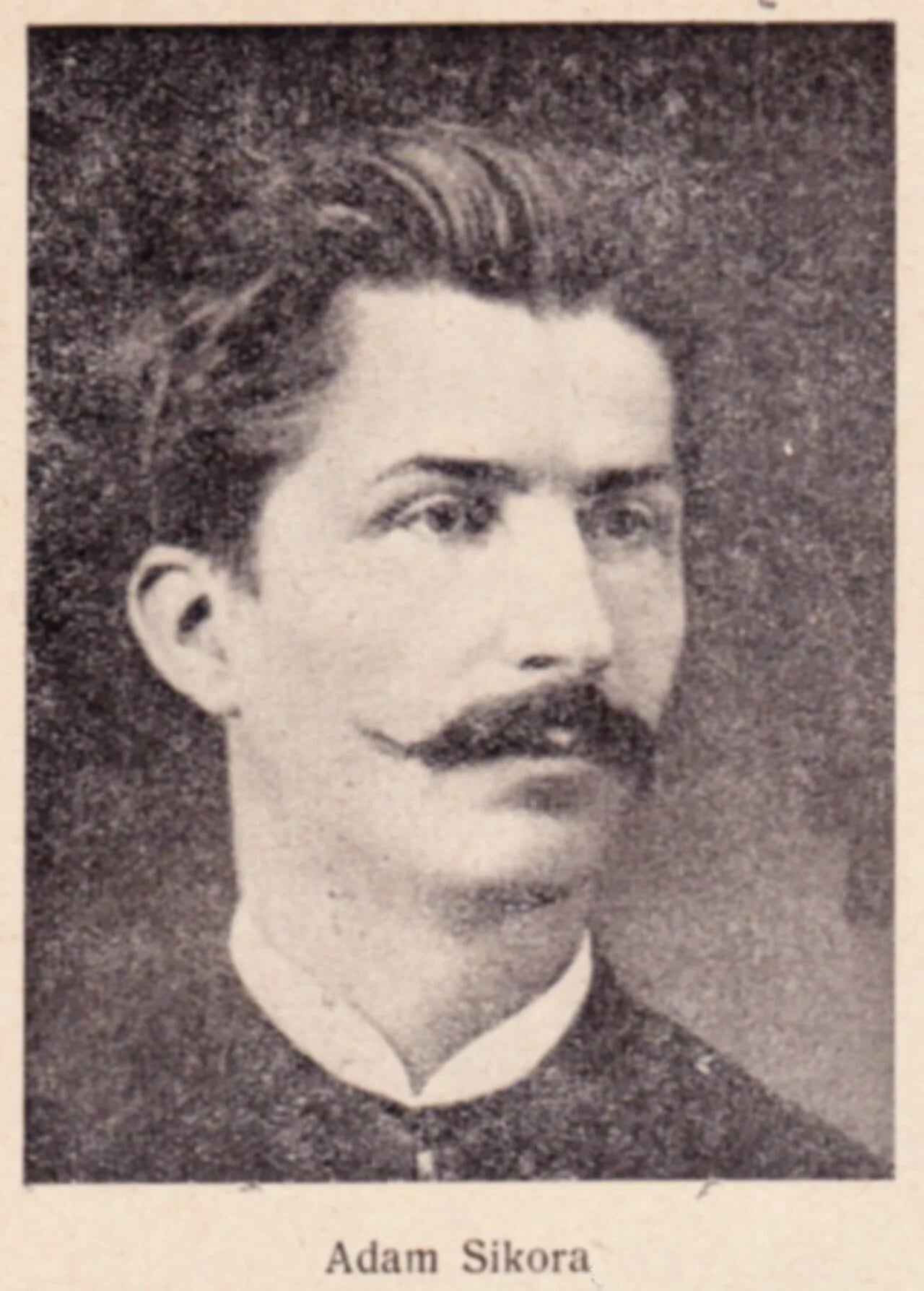 Portrait of Adam Sikora (1846–1910) – memorial page