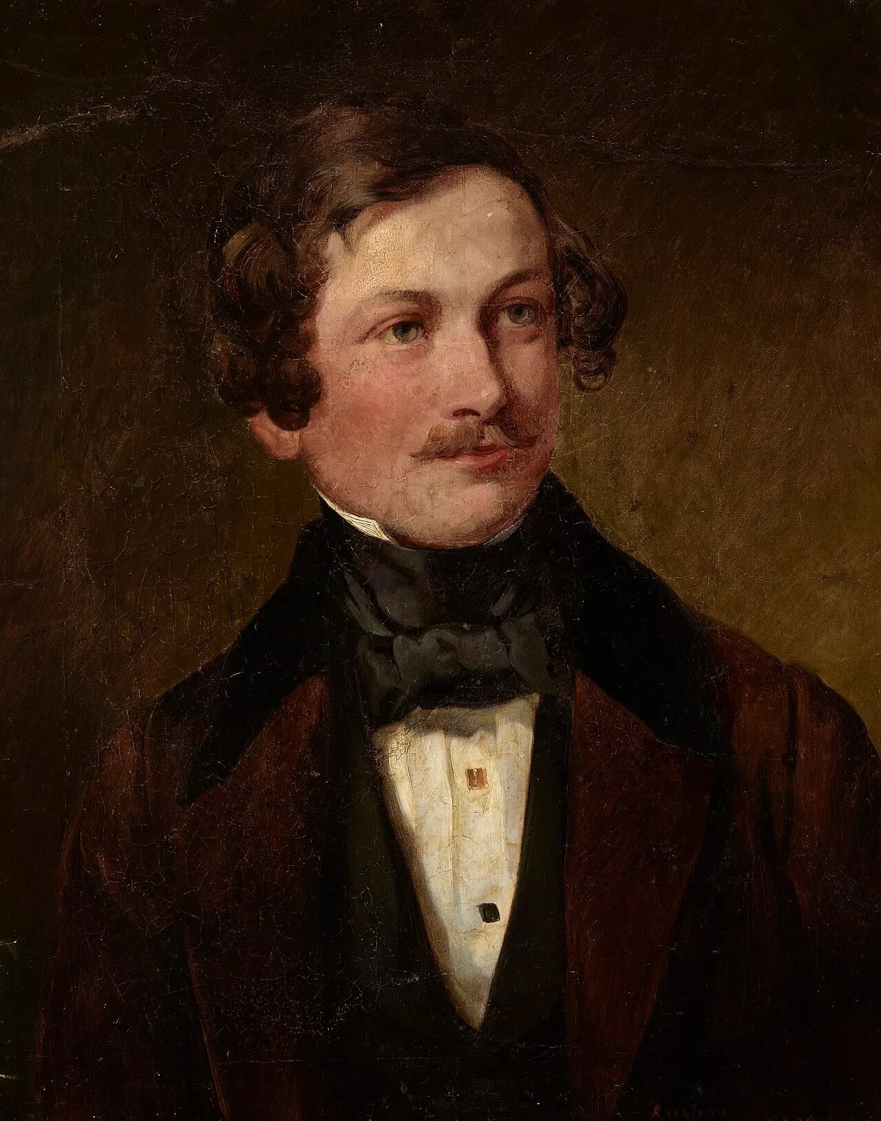 Porträt von Aleksander Titz (1814–1856) – Gedenkseite