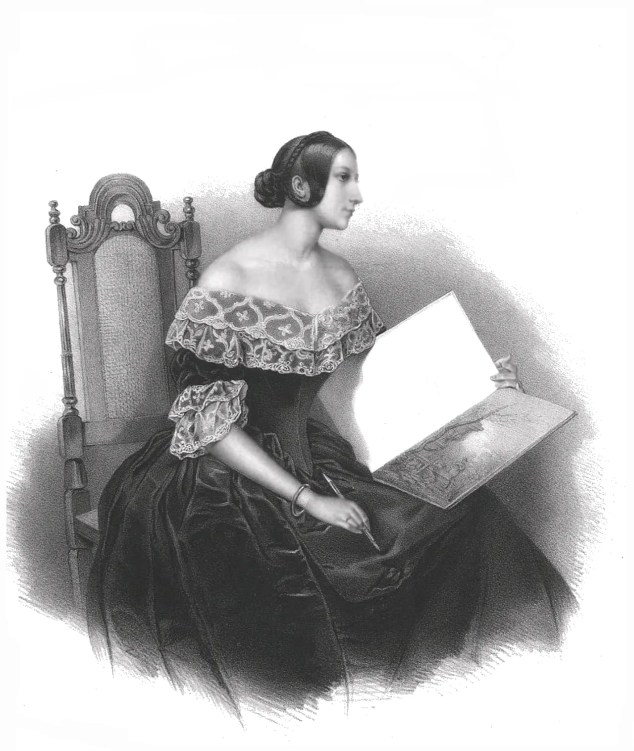 Portrait of Aleksandra z Potockich Potocka (1818–1892) – memorial page
