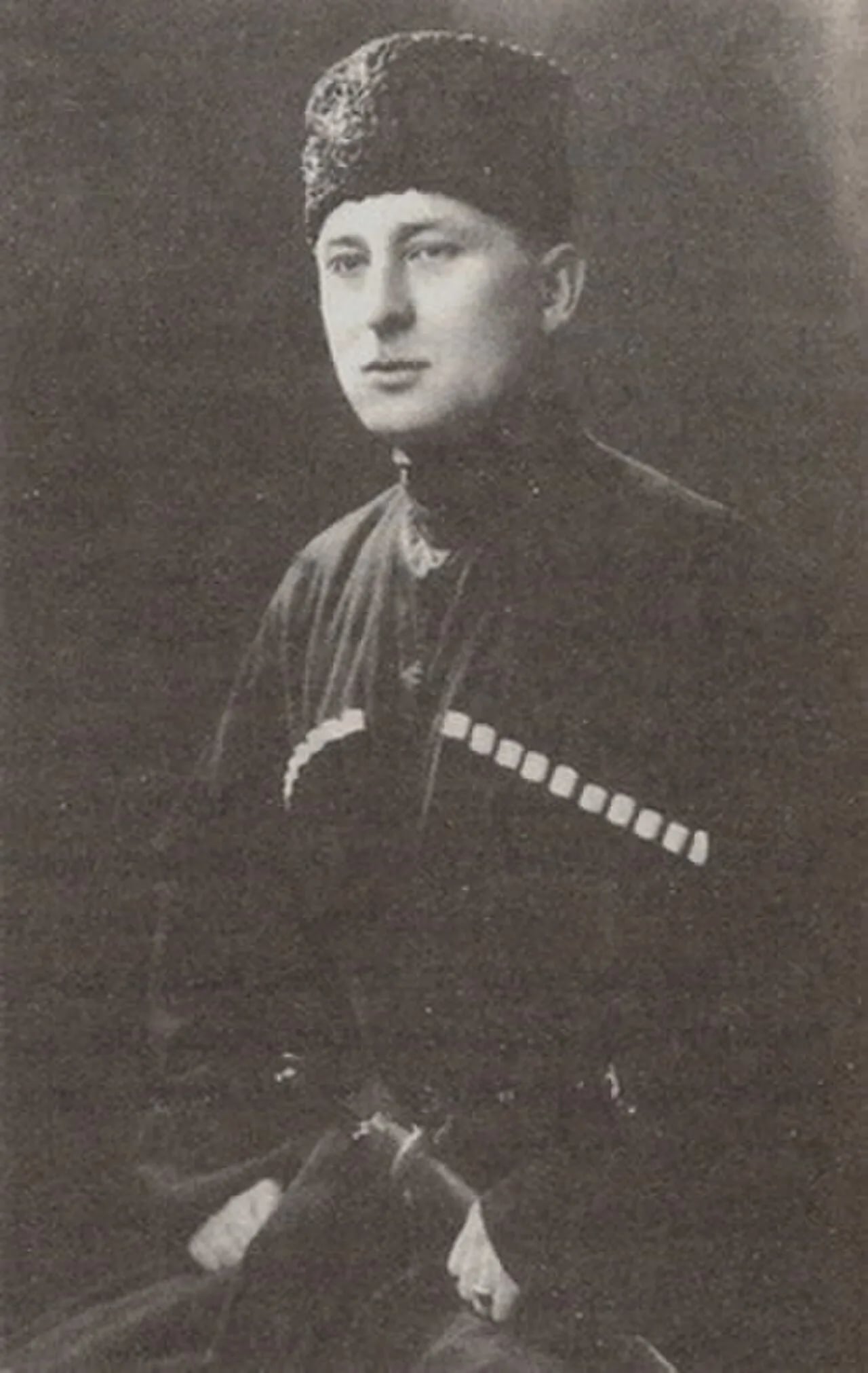 Porträt von Alichan Kantemir (1886–1963) – Gedenkseite