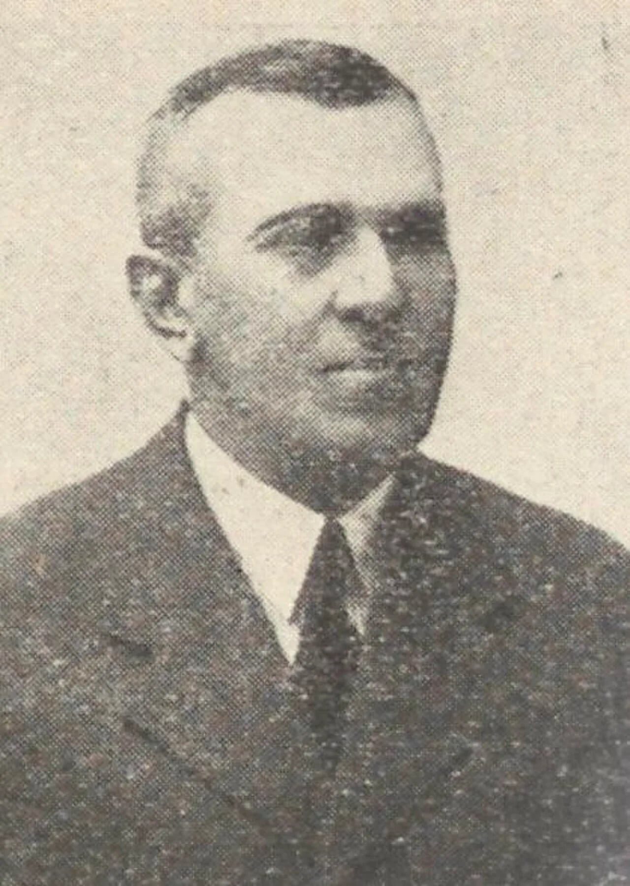 Porträt von Alojzy Machalica (1884–1950) – Gedenkseite