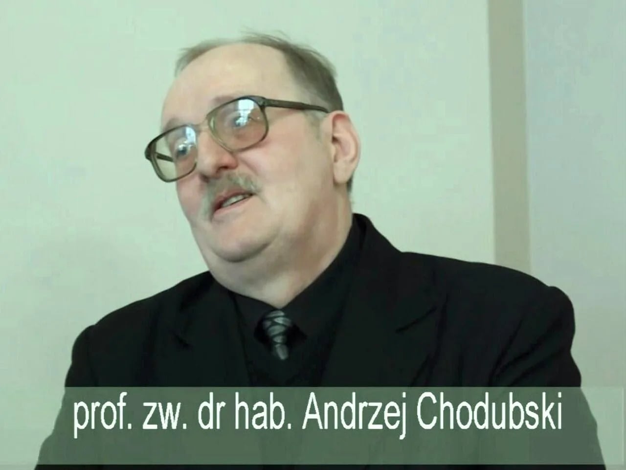 Porträt von Andrzej Chodubski (1952–2017) – Gedenkseite