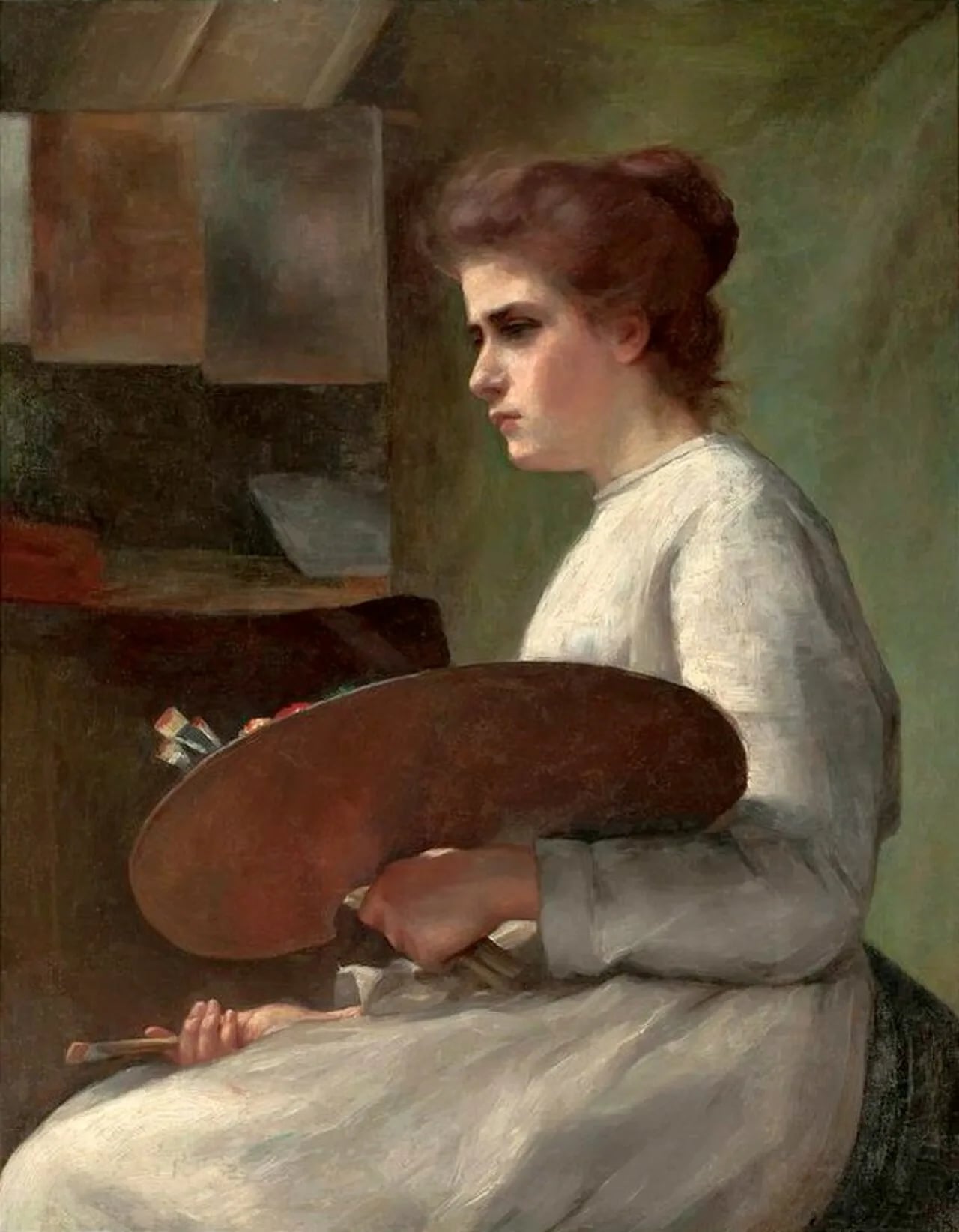 Porträt von Aniela Poraj-Biernacka (1858–1919) – Gedenkseite