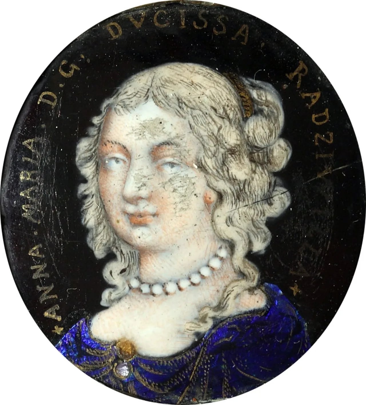 Portrait of Anna Maria Radziwiłł (1640–1667) – memorial page