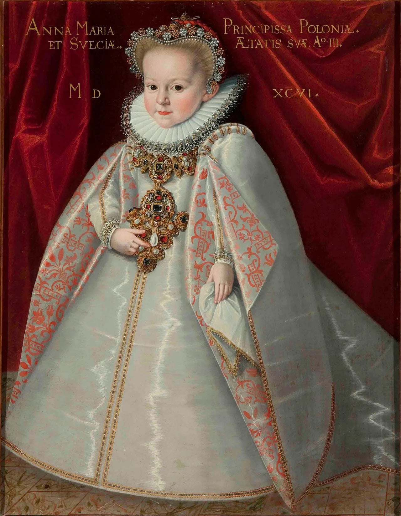 Portrait of Anna Maria Wasa (1593–1600) – memorial page