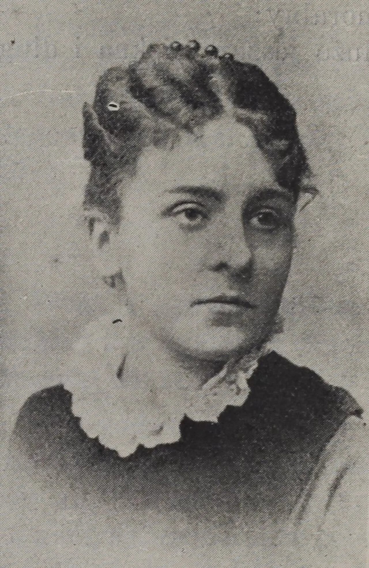 Porträt von Anna Tomaszewicz-Dobrska (1854–1918) – Gedenkseite